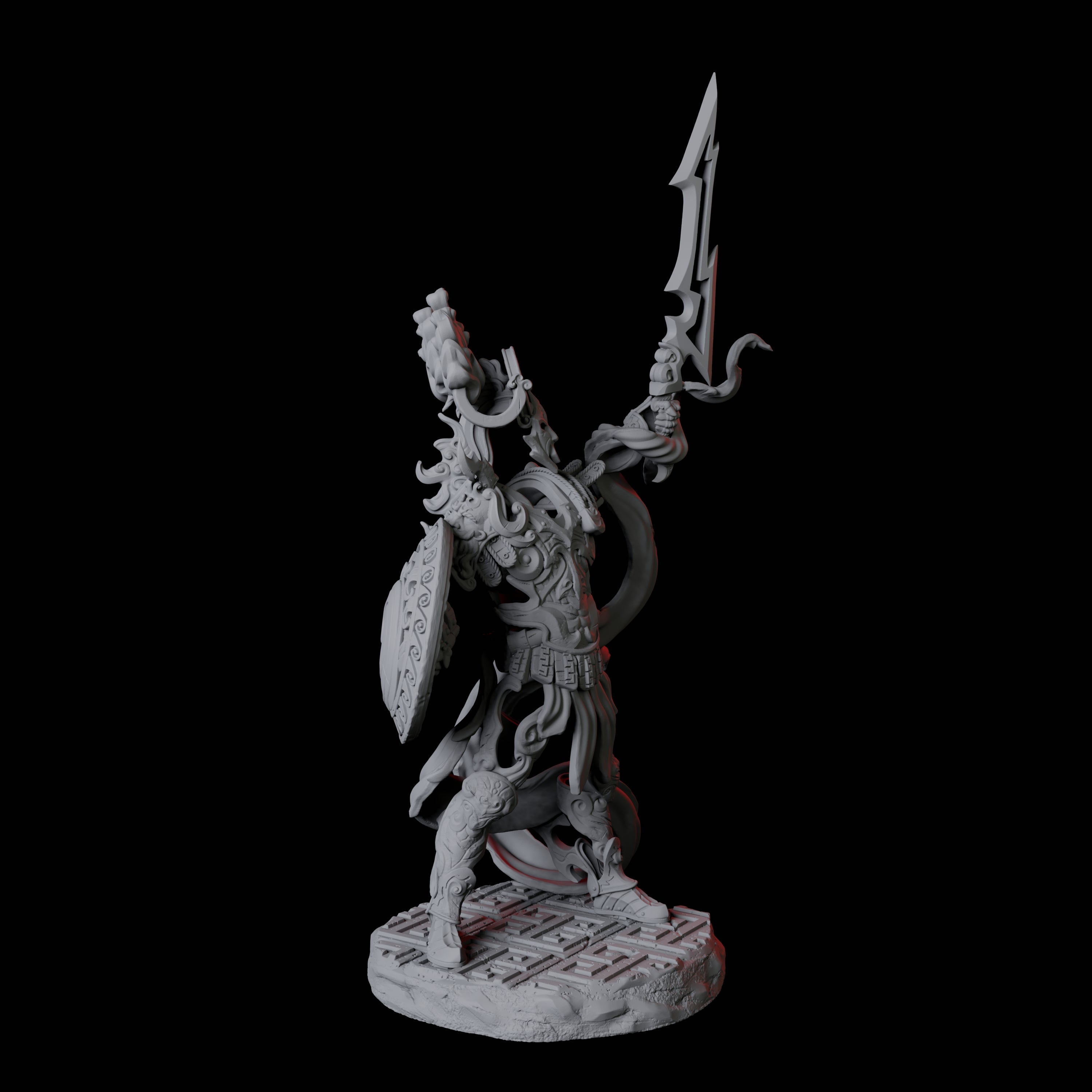 Shield Guardian B Miniature for Dungeons and Dragons, Pathfinder or other TTRPGs