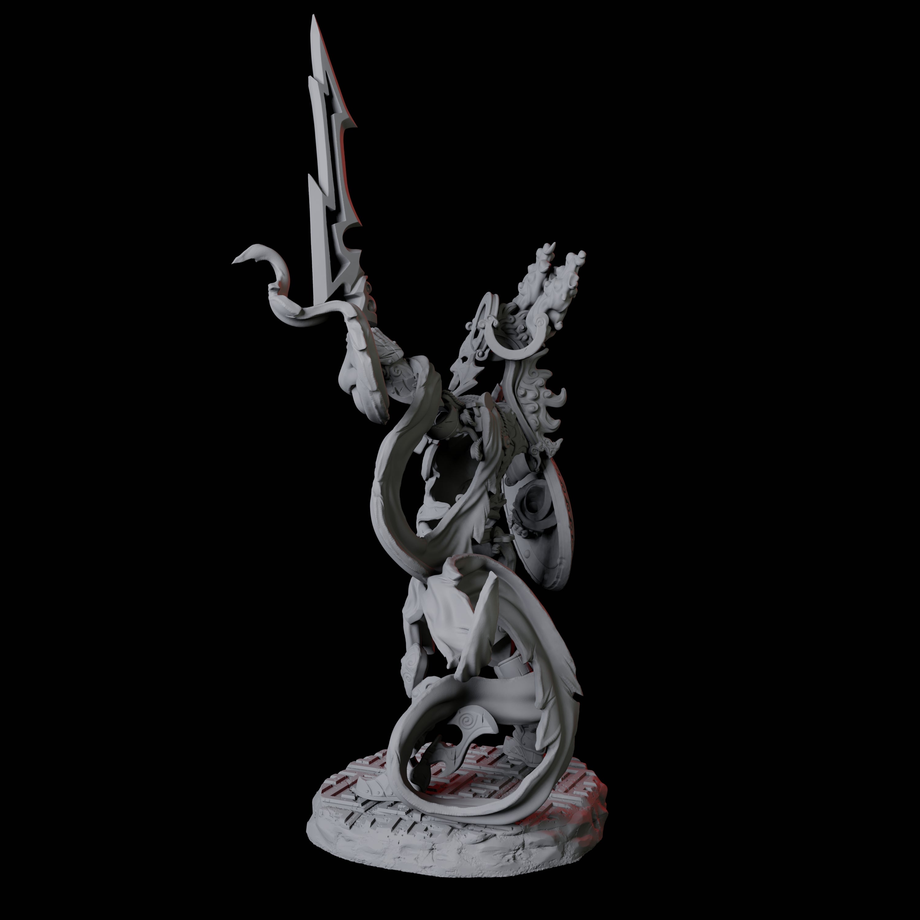 Shield Guardian B Miniature for Dungeons and Dragons, Pathfinder or other TTRPGs