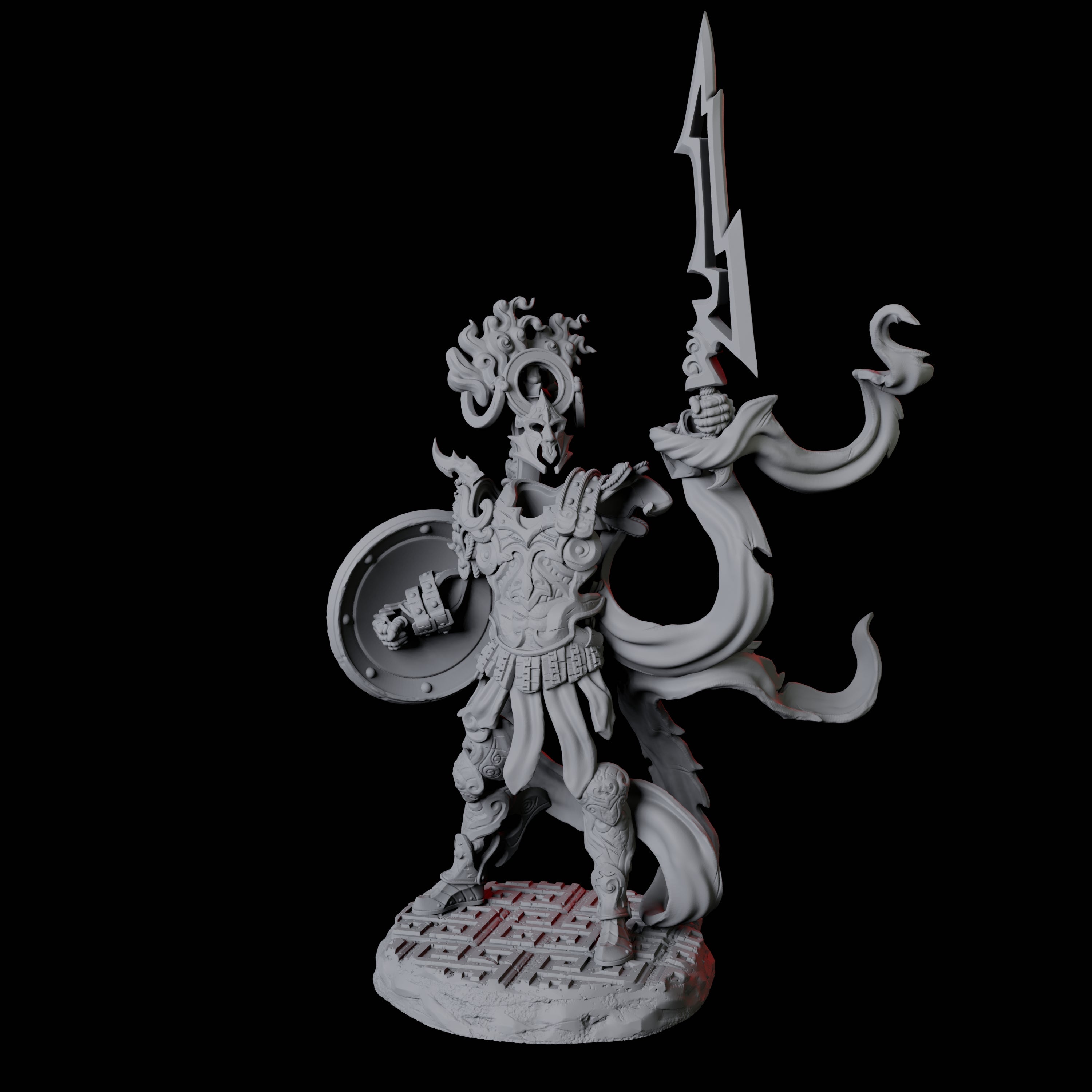 Shield Guardian B Miniature for Dungeons and Dragons, Pathfinder or other TTRPGs