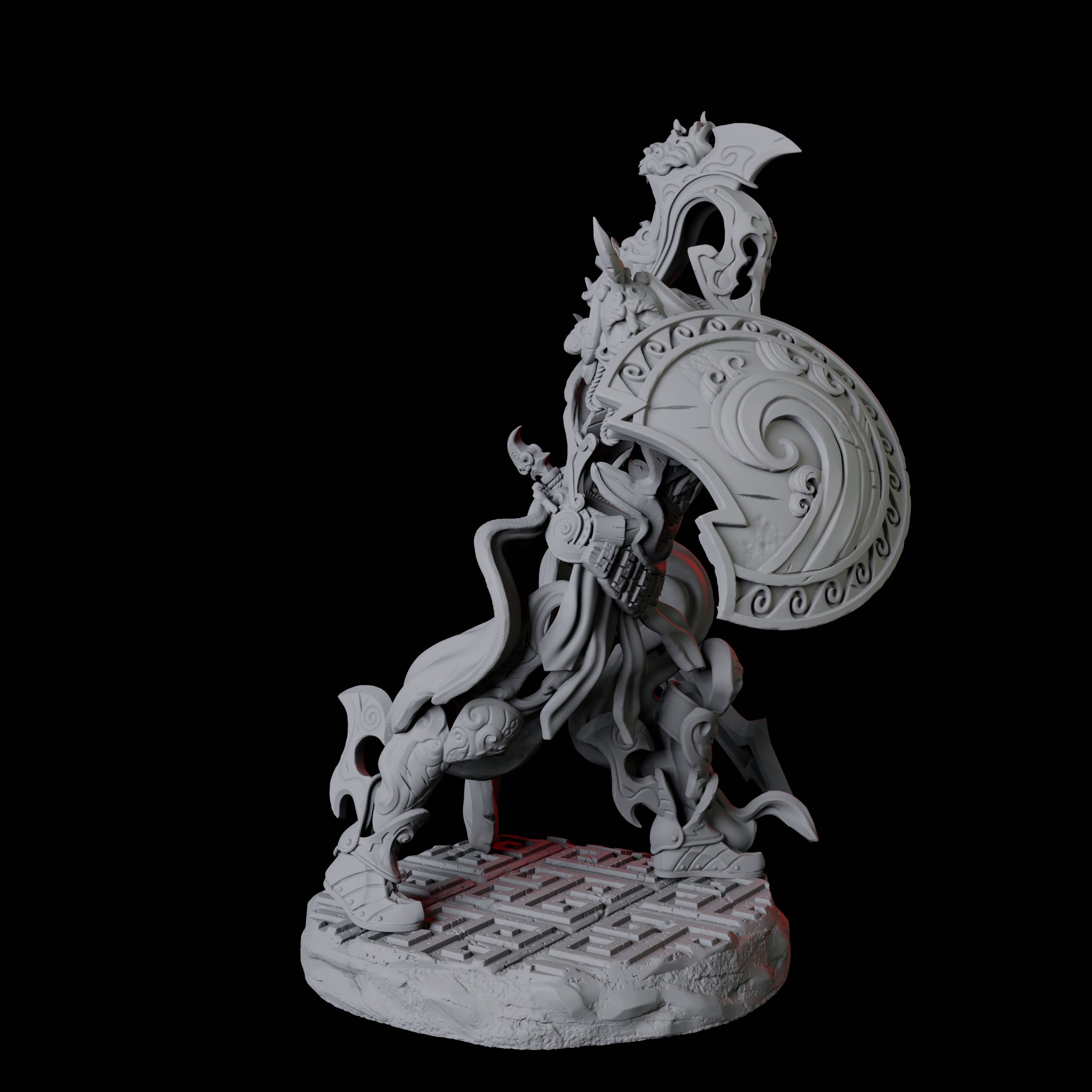 Shield Guardian C Miniature for Dungeons and Dragons, Pathfinder or other TTRPGs