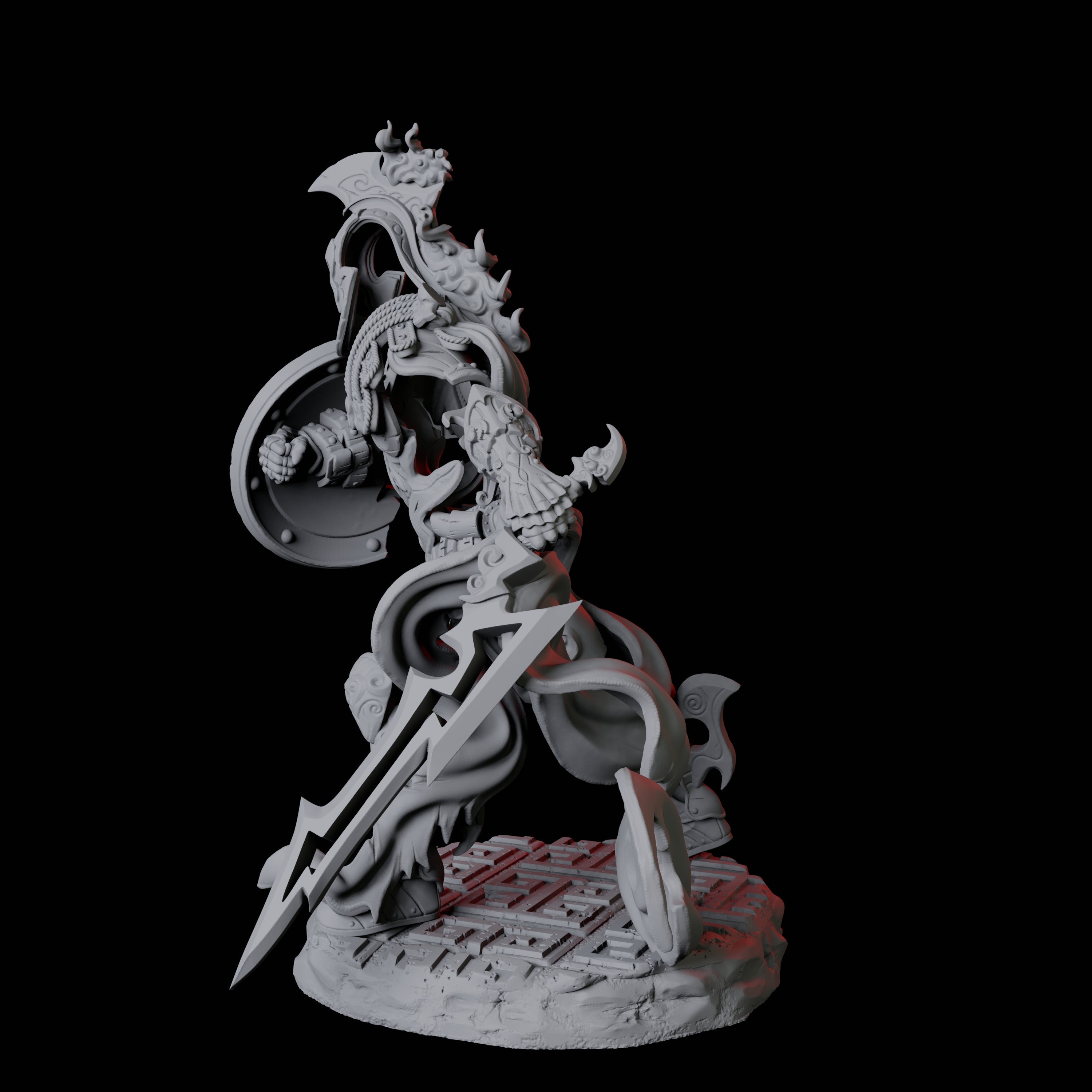 Shield Guardian C Miniature for Dungeons and Dragons, Pathfinder or other TTRPGs