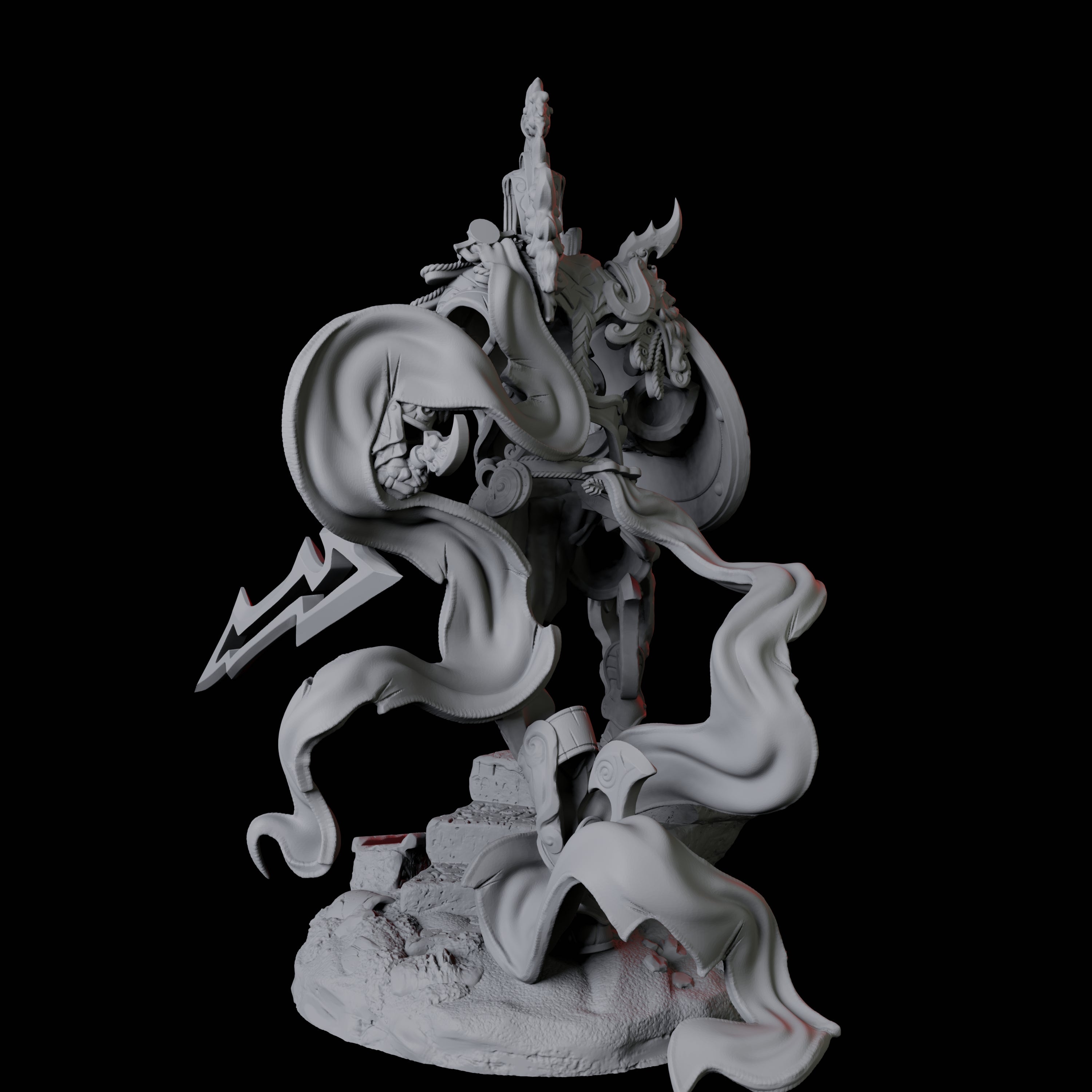 Shield Guardian D Miniature for Dungeons and Dragons, Pathfinder or other TTRPGs