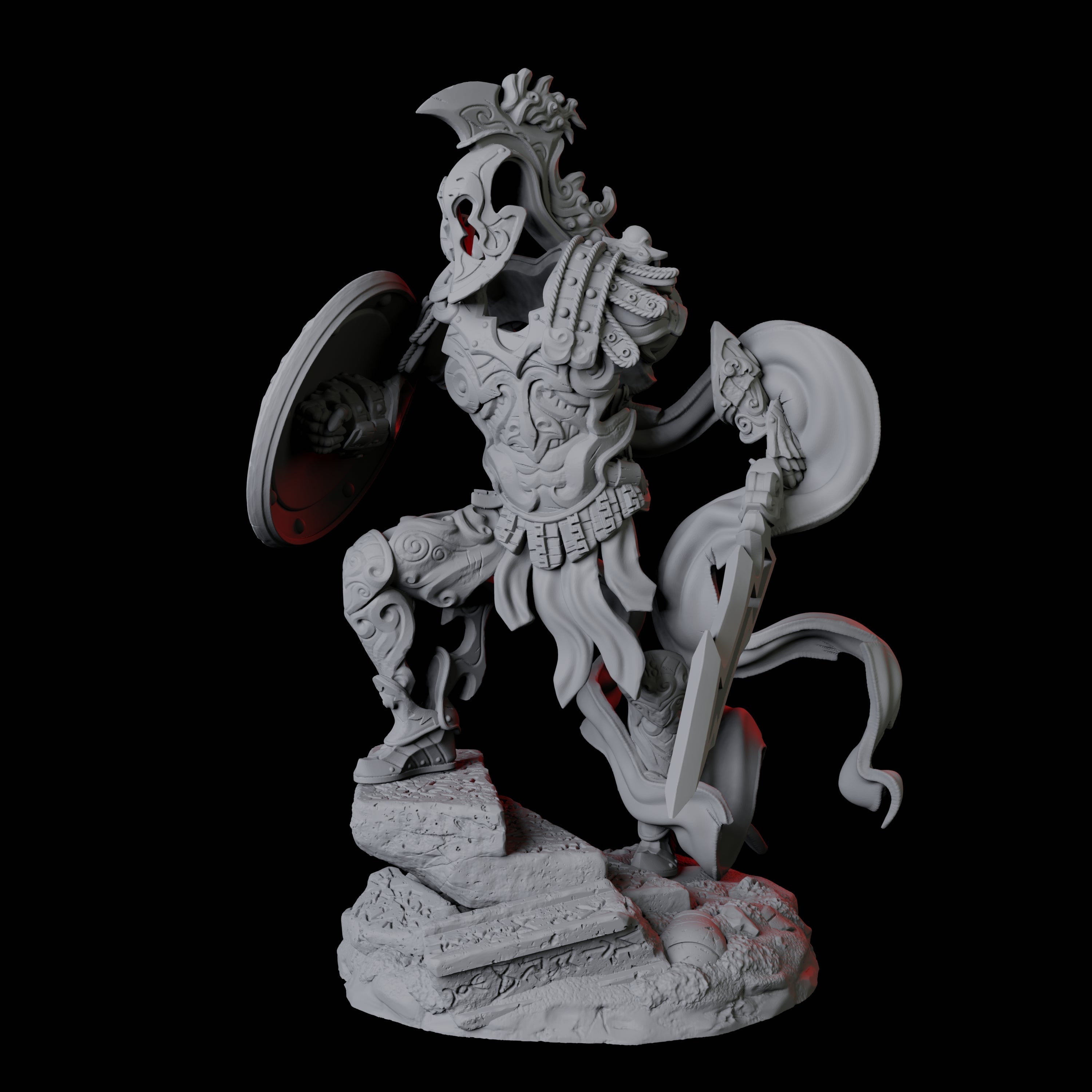 Shield Guardian D Miniature for Dungeons and Dragons, Pathfinder or other TTRPGs