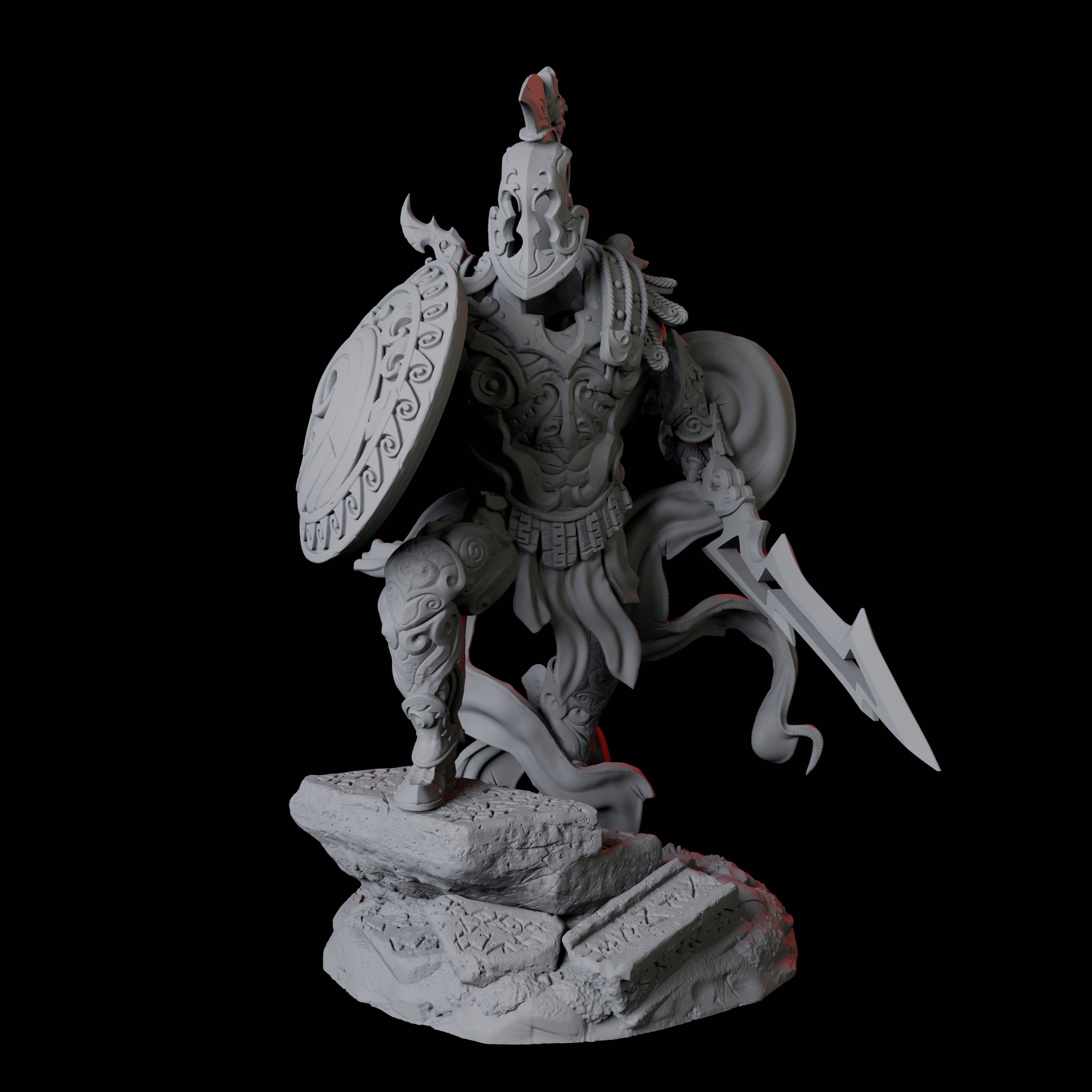 Shield Guardian D Miniature for Dungeons and Dragons, Pathfinder or other TTRPGs
