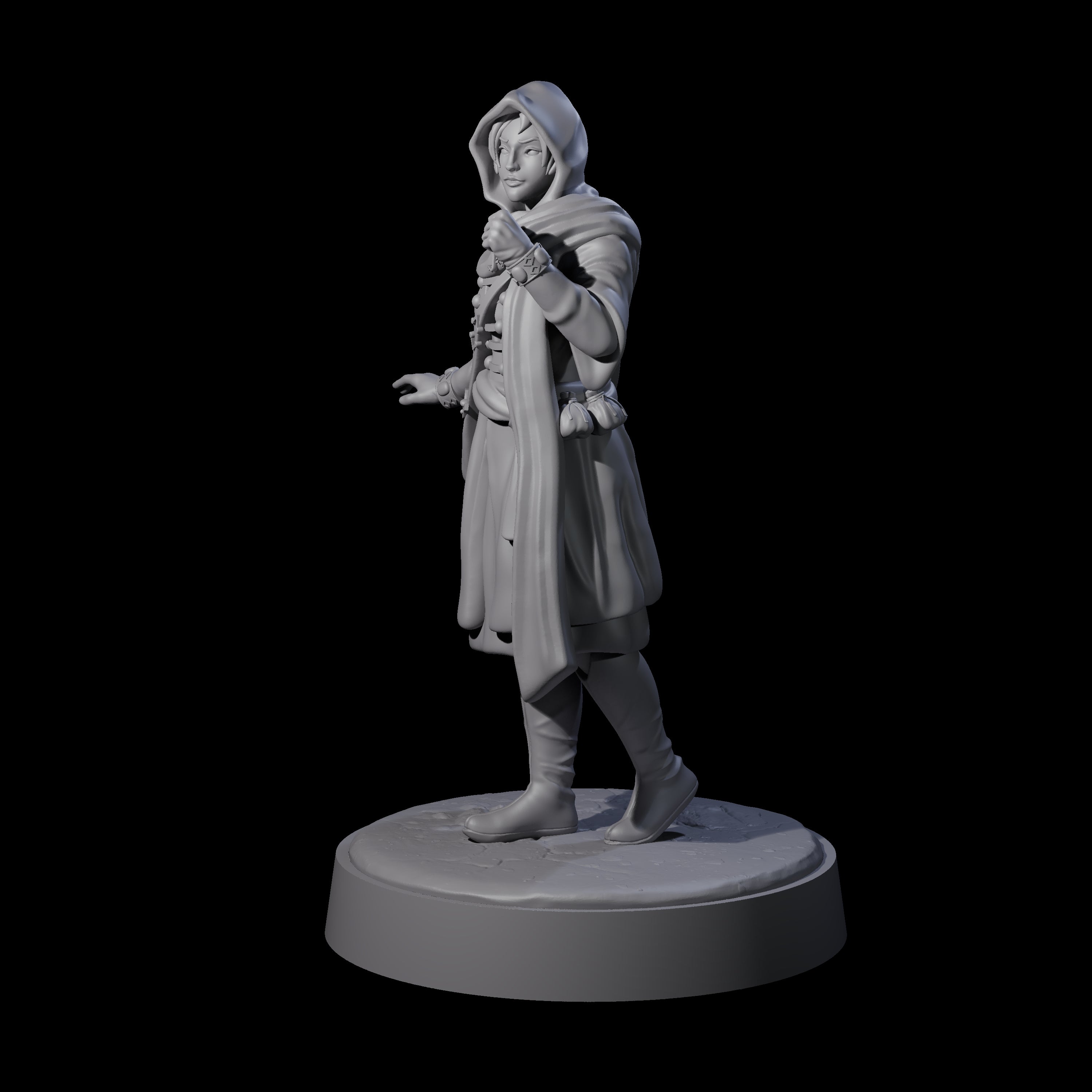 Shir - Delicate Maiden Miniature for Dungeons and Dragons, Pathfinder or other TTRPGs