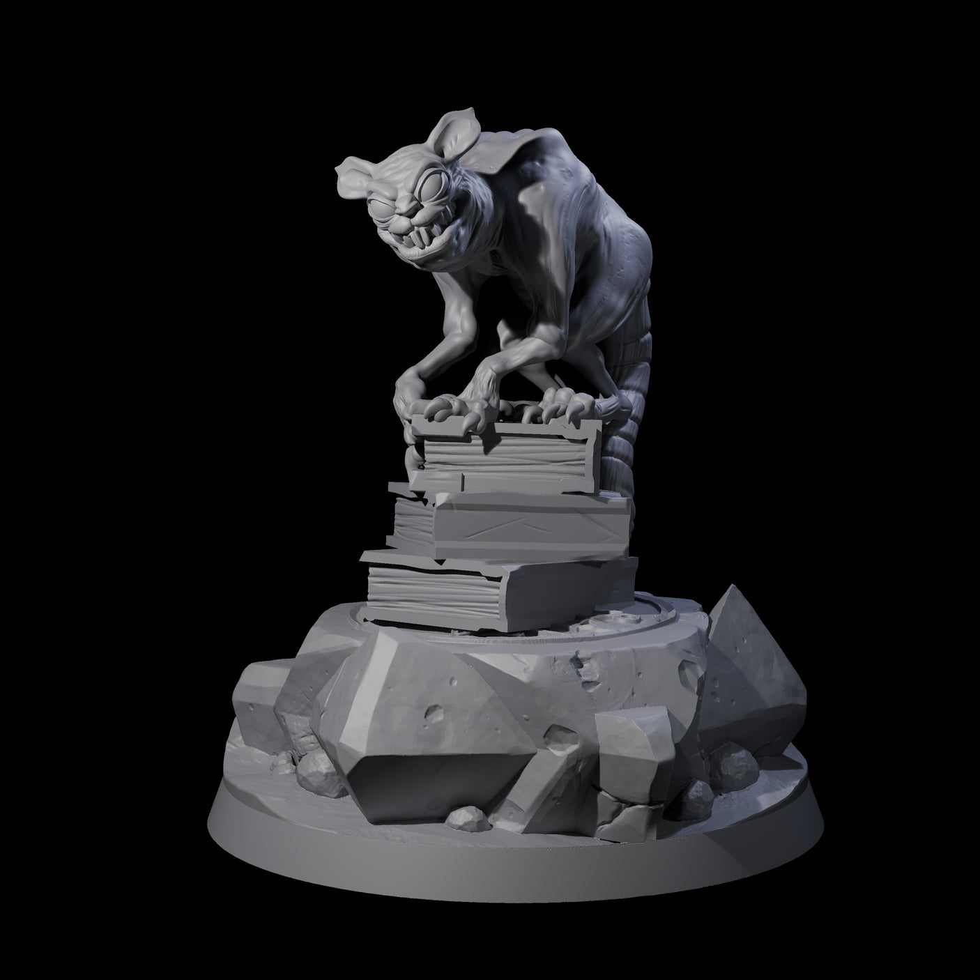 Sinister Imp Familiar Miniature for Dungeons and Dragons, Pathfinder or other TTRPGs