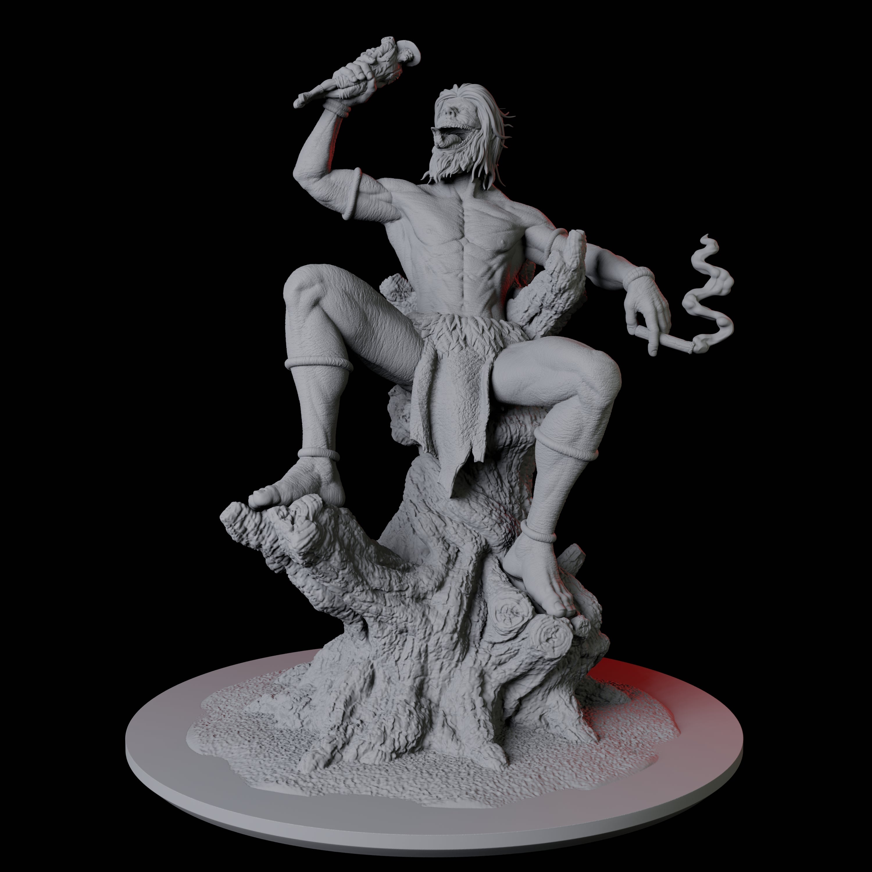 Sinister Kapre, Tree Giant Miniature for Dungeons and Dragons, Pathfinder or other TTRPGs