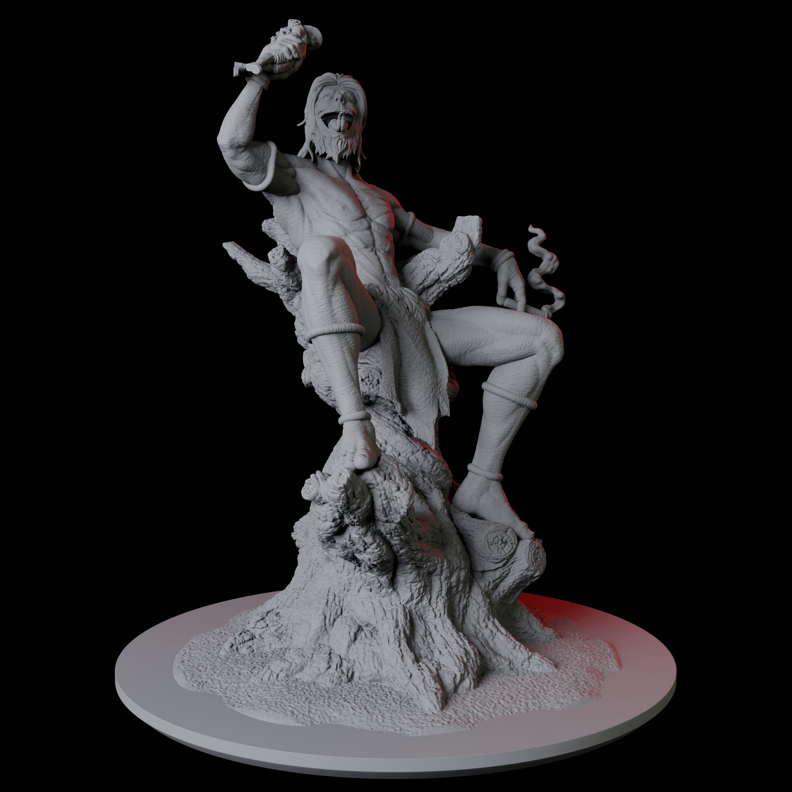 Sinister Kapre, Tree Giant Miniature for Dungeons and Dragons, Pathfinder or other TTRPGs