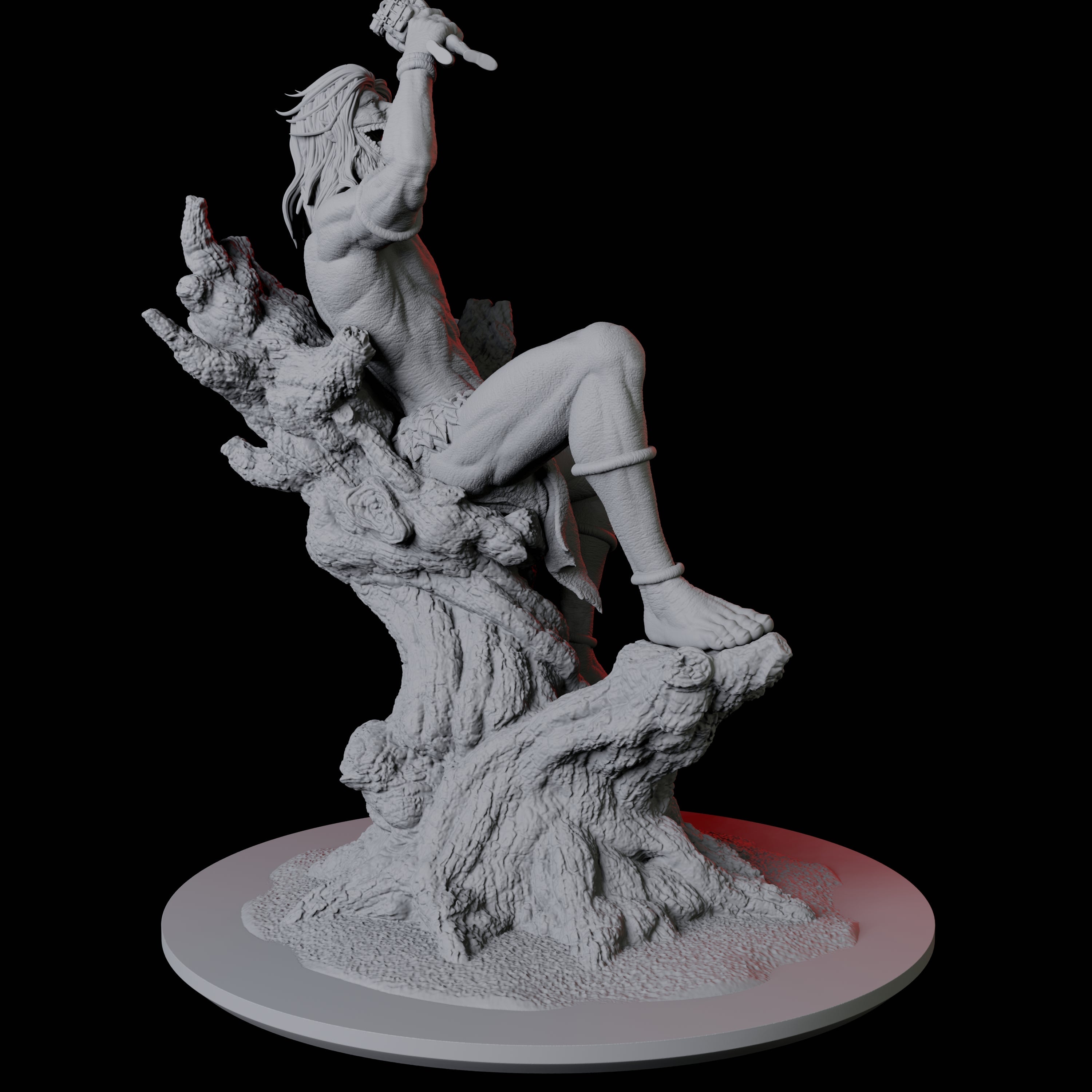 Sinister Kapre, Tree Giant Miniature for Dungeons and Dragons, Pathfinder or other TTRPGs