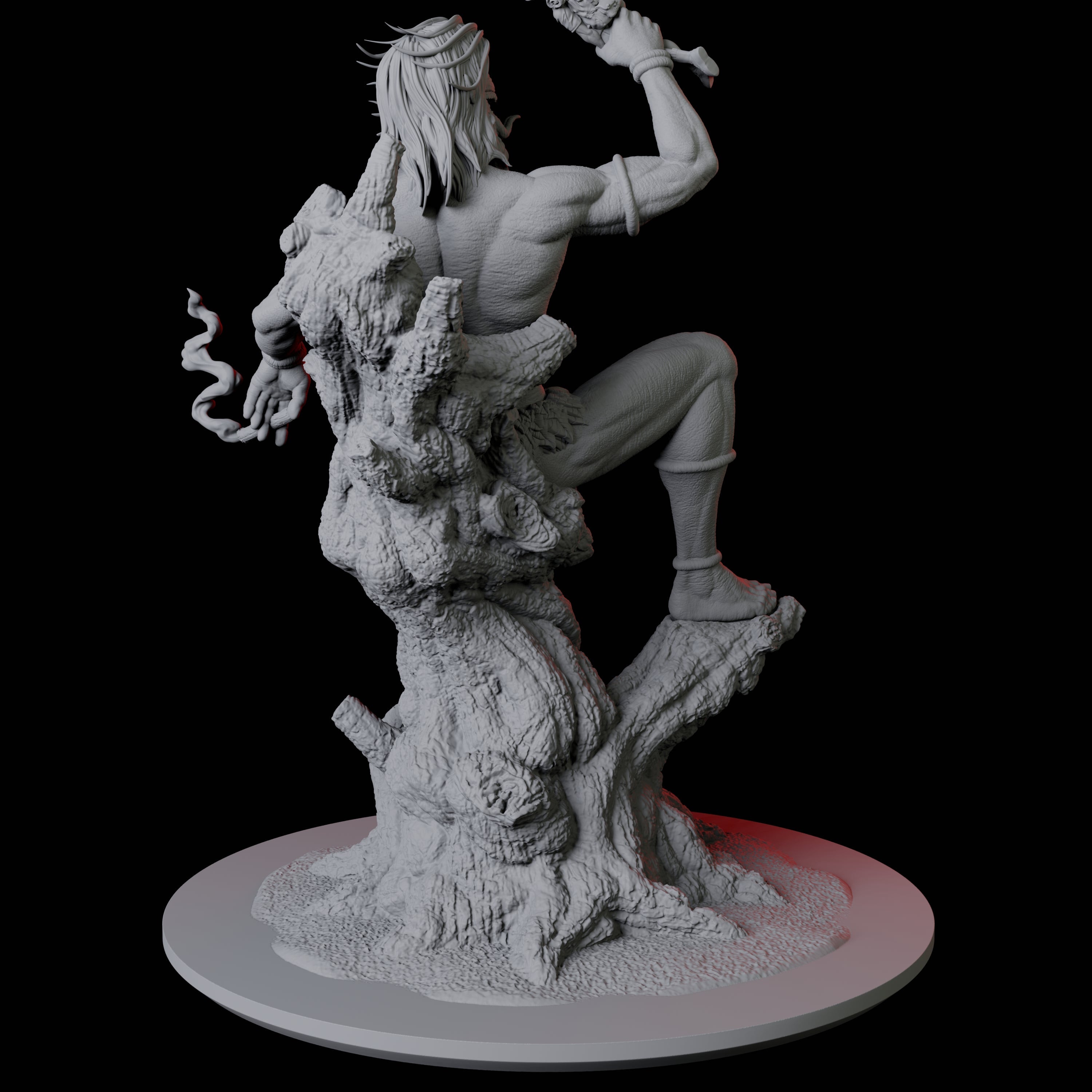 Sinister Kapre, Tree Giant Miniature for Dungeons and Dragons, Pathfinder or other TTRPGs