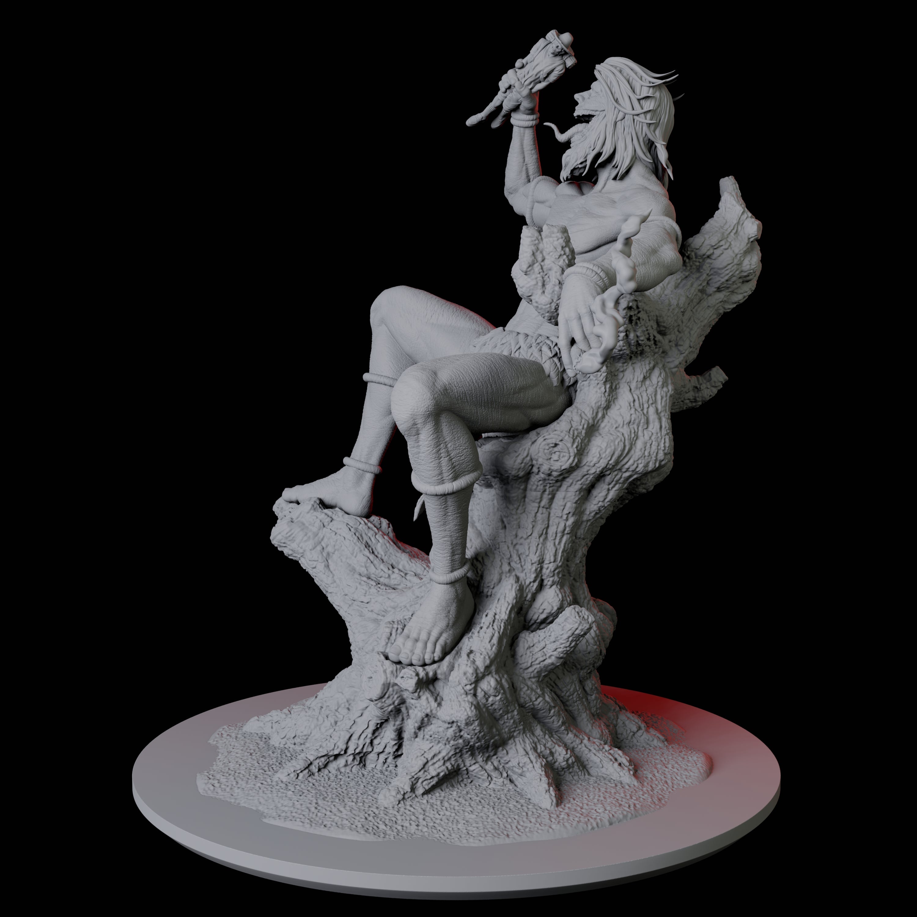 Sinister Kapre, Tree Giant Miniature for Dungeons and Dragons, Pathfinder or other TTRPGs