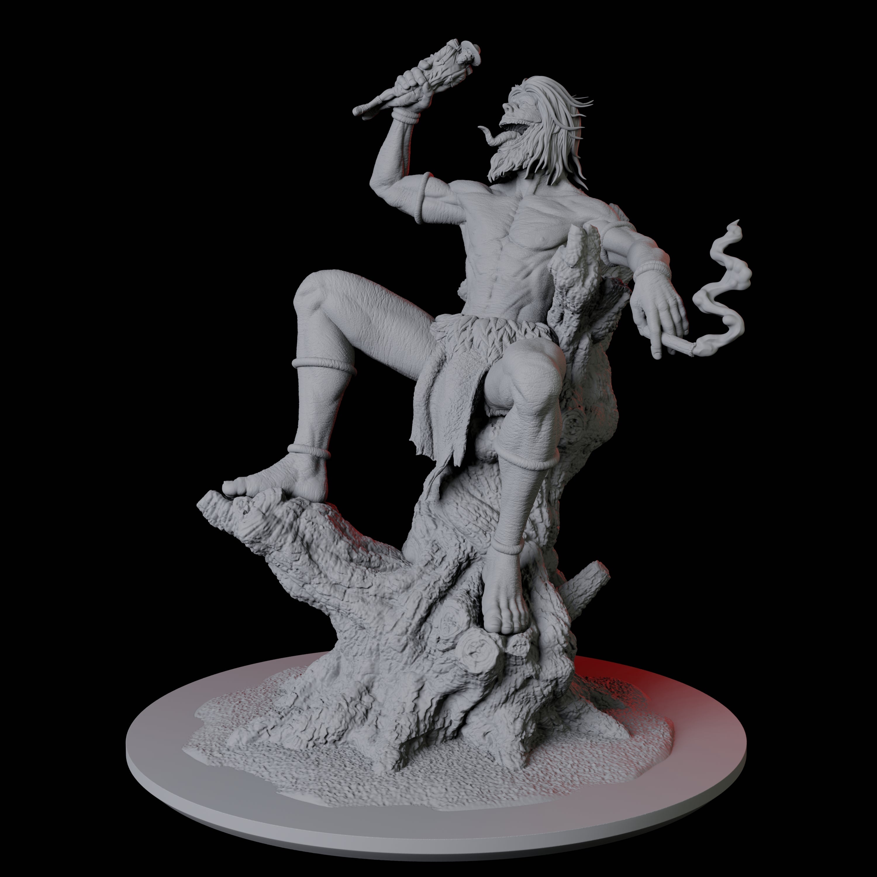 Sinister Kapre, Tree Giant Miniature for Dungeons and Dragons, Pathfinder or other TTRPGs