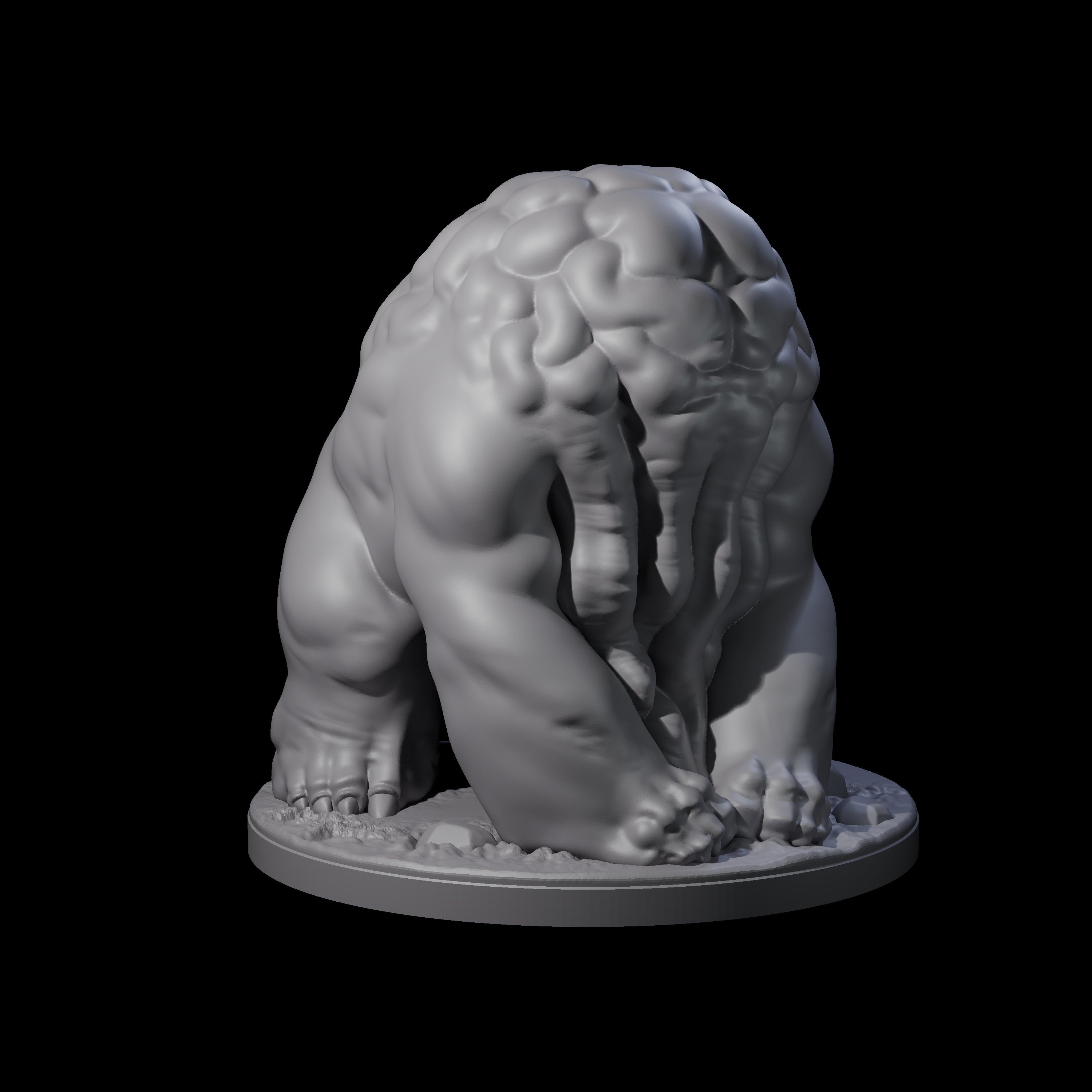Sinister Plodding Intellect Devourer B Miniature for Dungeons and Dragons, Pathfinder or other TTRPGs