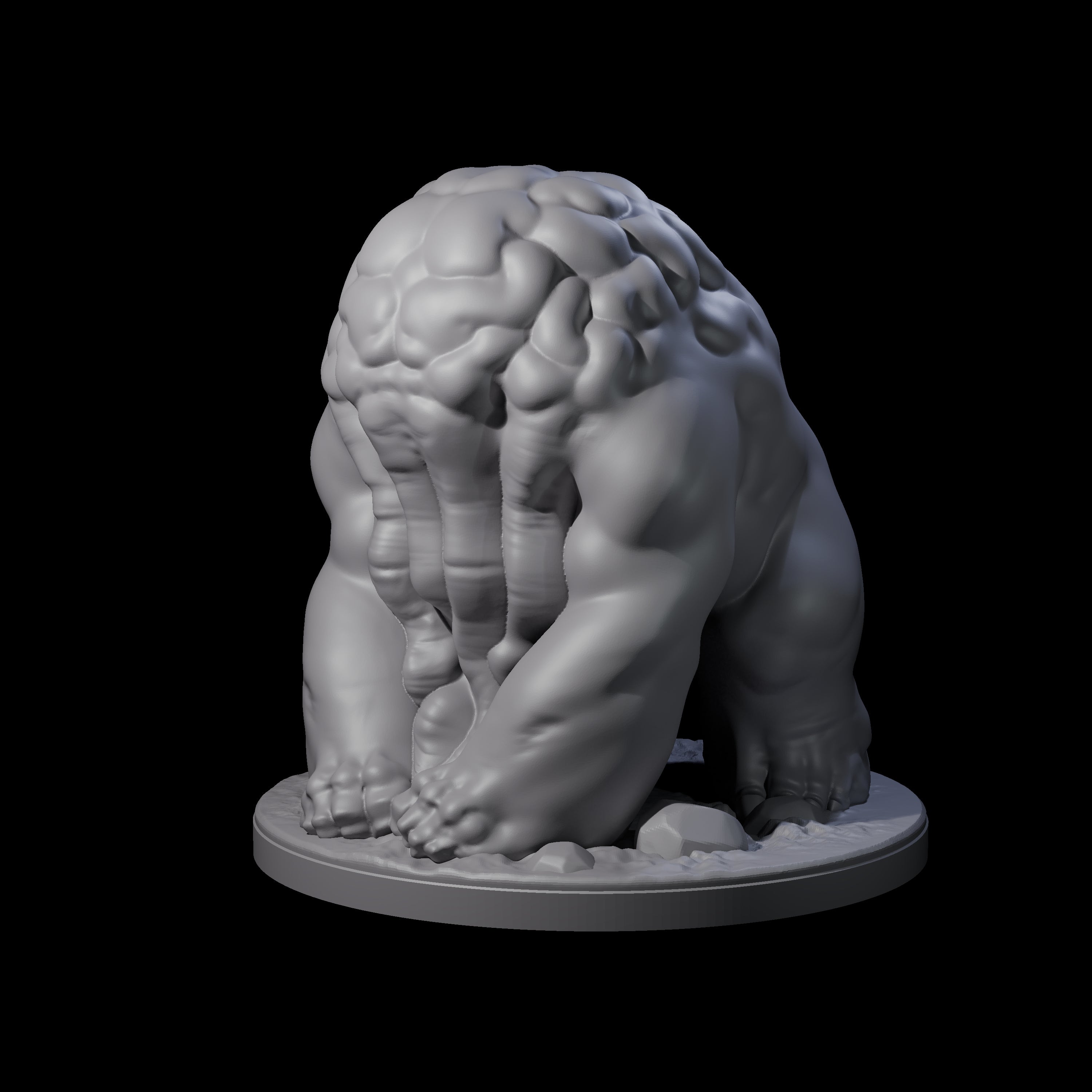 Sinister Plodding Intellect Devourer B Miniature for Dungeons and Dragons, Pathfinder or other TTRPGs