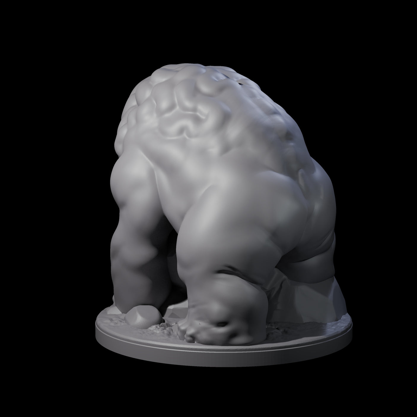 Sinister Plodding Intellect Devourer C Miniature for Dungeons and Dragons, Pathfinder or other TTRPGs