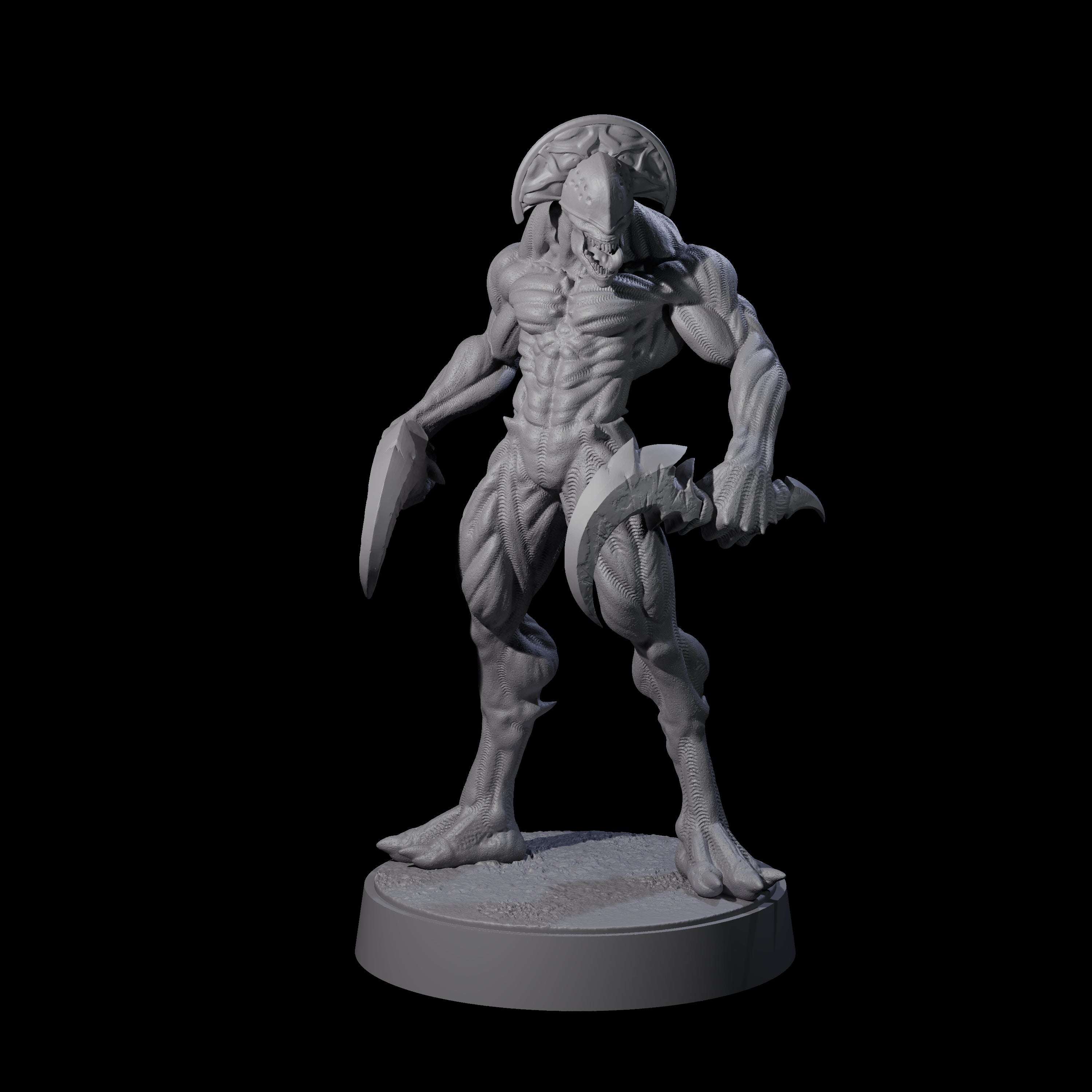 Sinuous Babau B Miniature for Dungeons and Dragons, Pathfinder or other TTRPGs