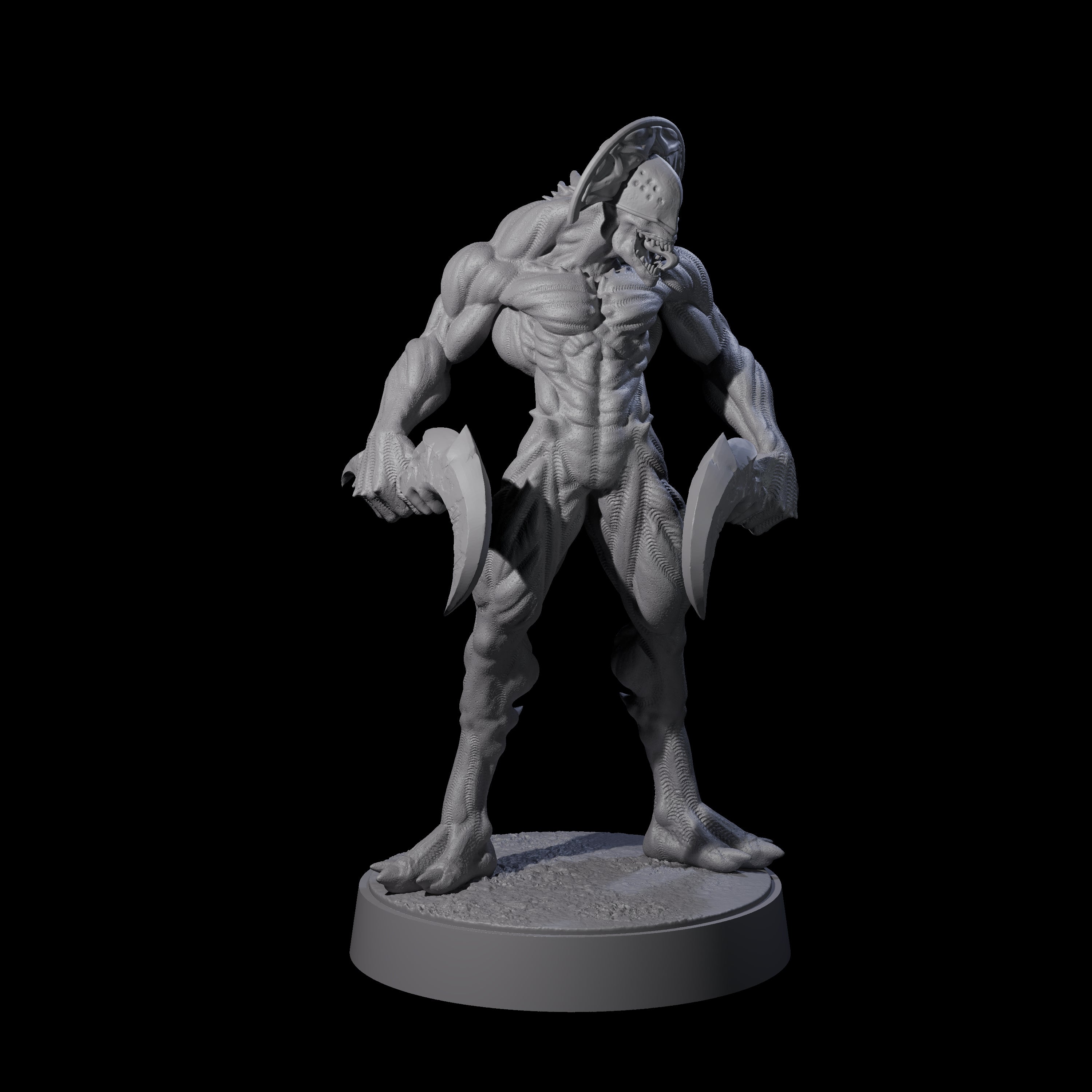 Sinuous Babau B Miniature for Dungeons and Dragons, Pathfinder or other TTRPGs