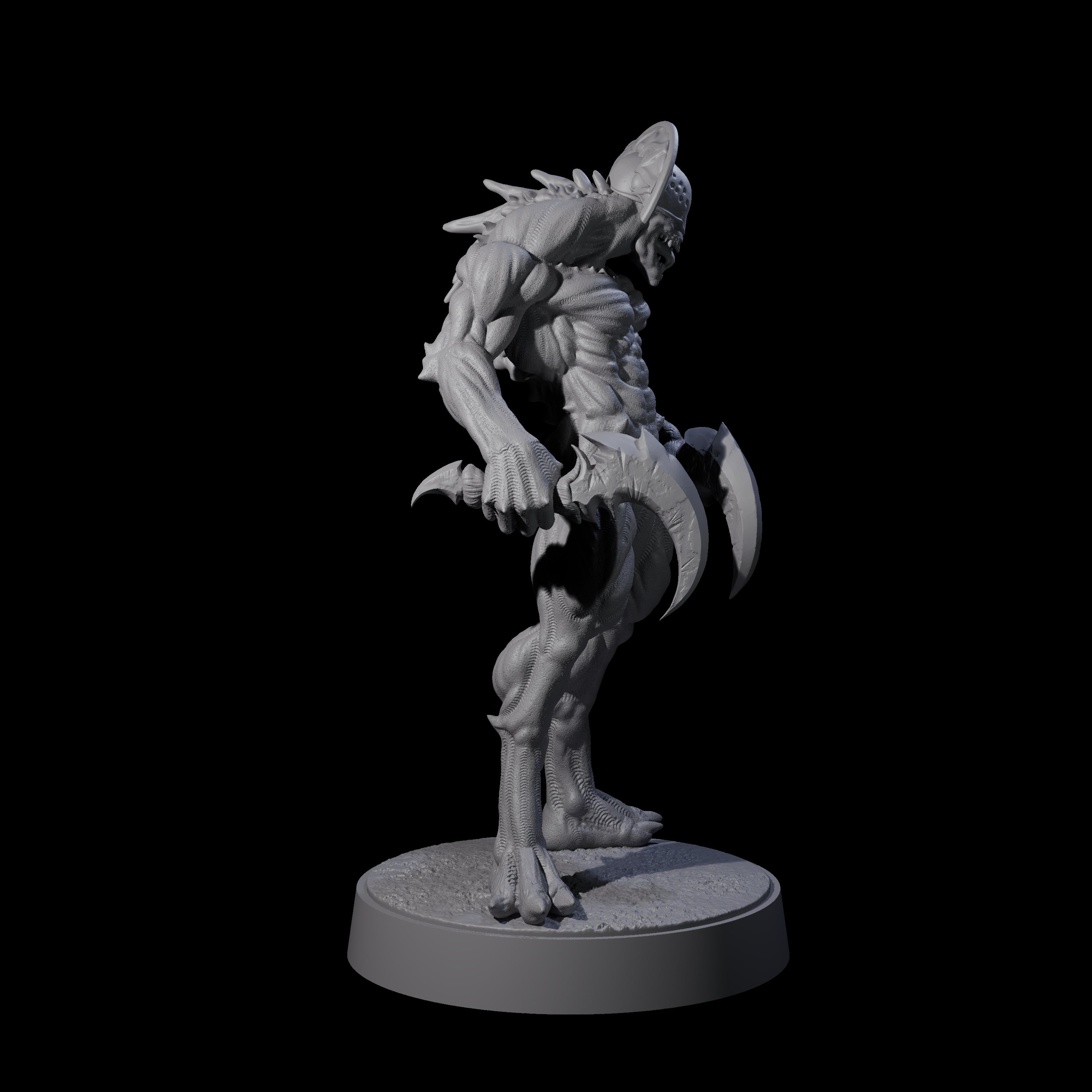 Sinuous Babau B Miniature for Dungeons and Dragons, Pathfinder or other TTRPGs