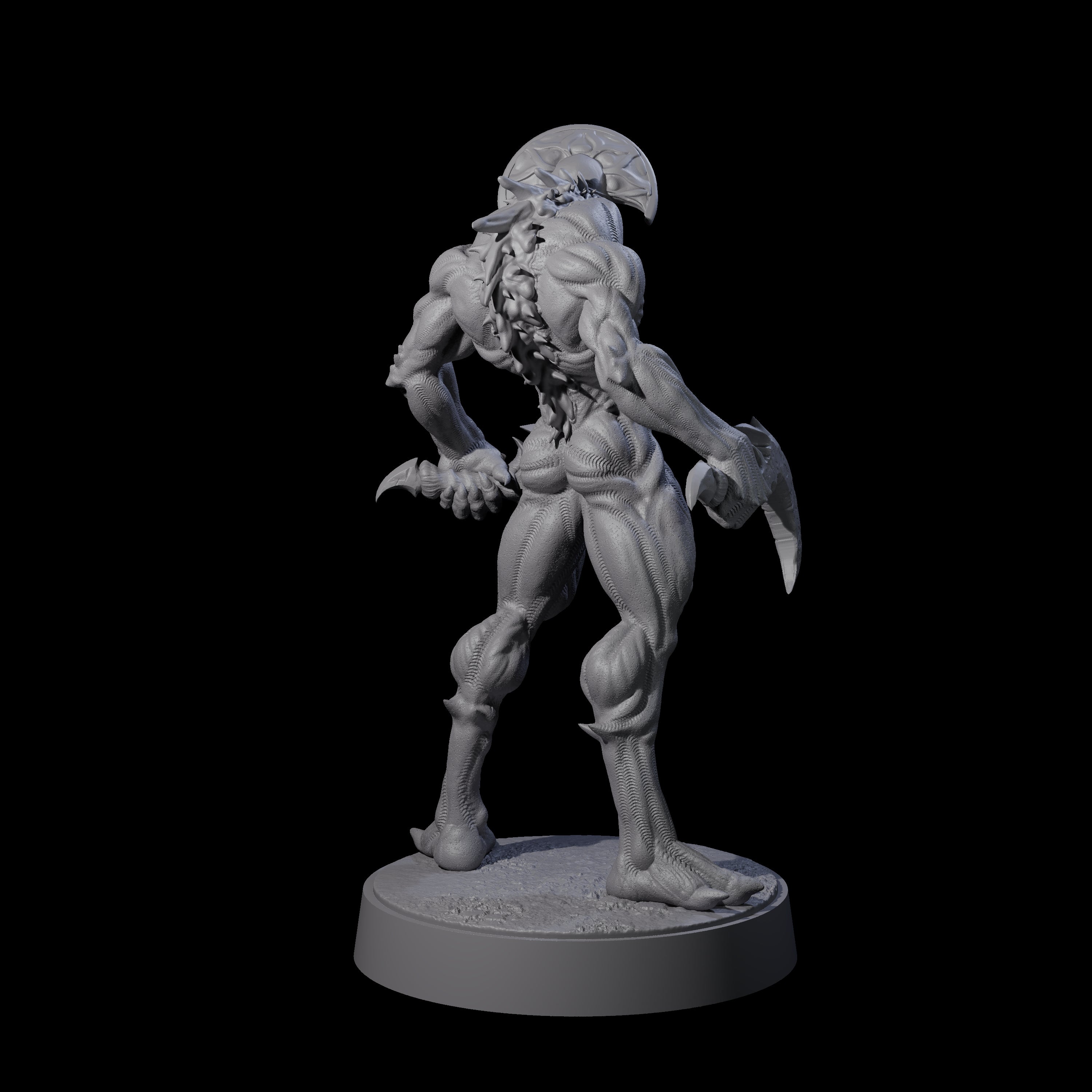 Sinuous Babau B Miniature for Dungeons and Dragons, Pathfinder or other TTRPGs