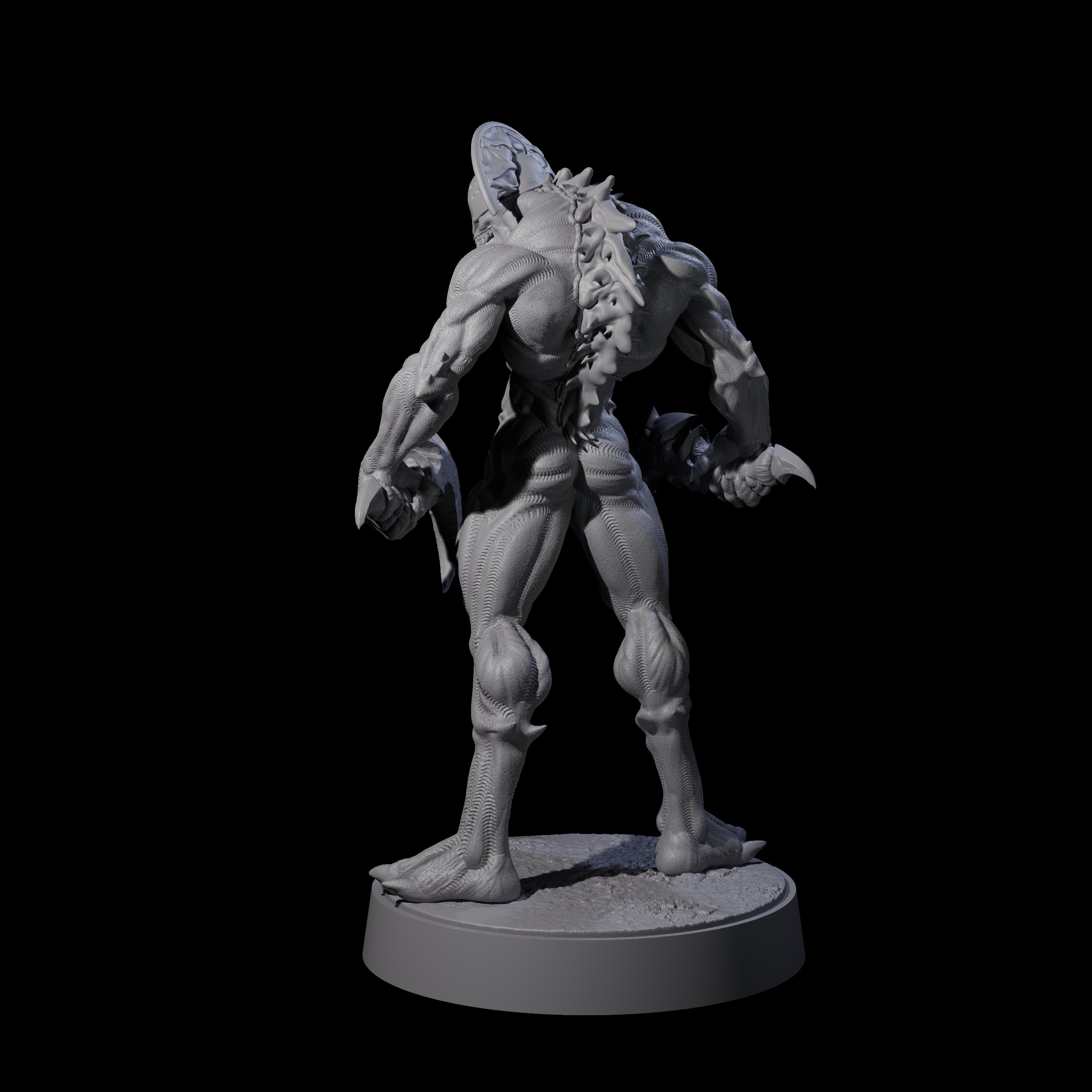 Sinuous Babau B Miniature for Dungeons and Dragons, Pathfinder or other TTRPGs