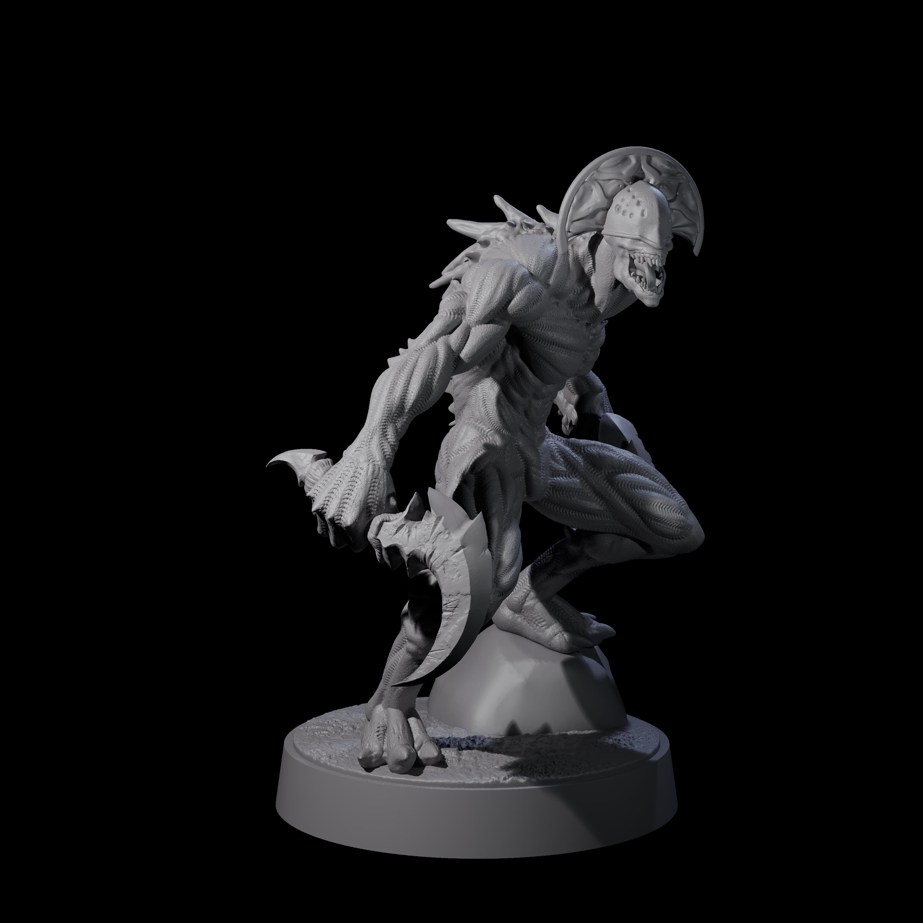 Sinuous Babau D Miniature for Dungeons and Dragons, Pathfinder or other TTRPGs