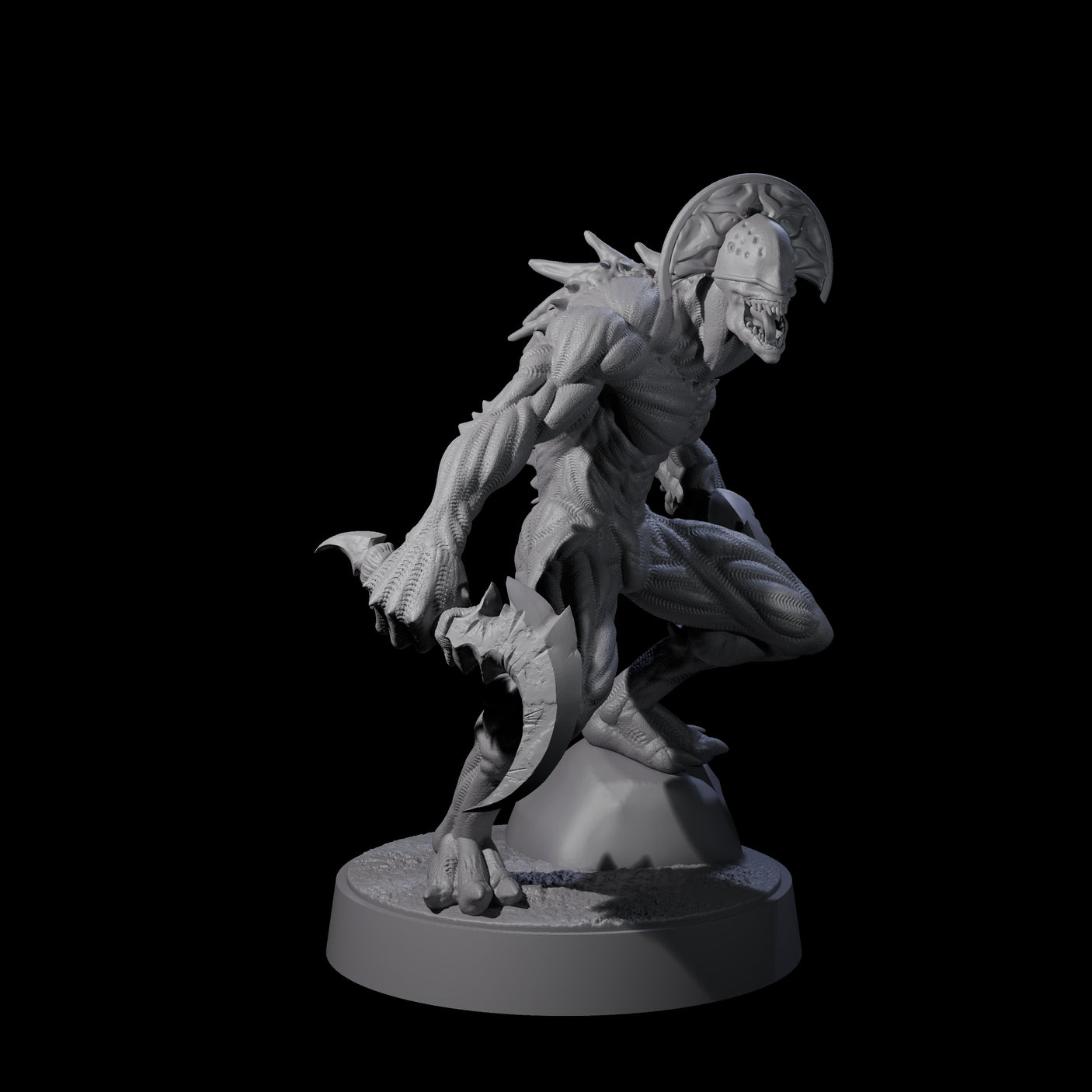 Sinuous Babau D Miniature for Dungeons and Dragons, Pathfinder or other TTRPGs