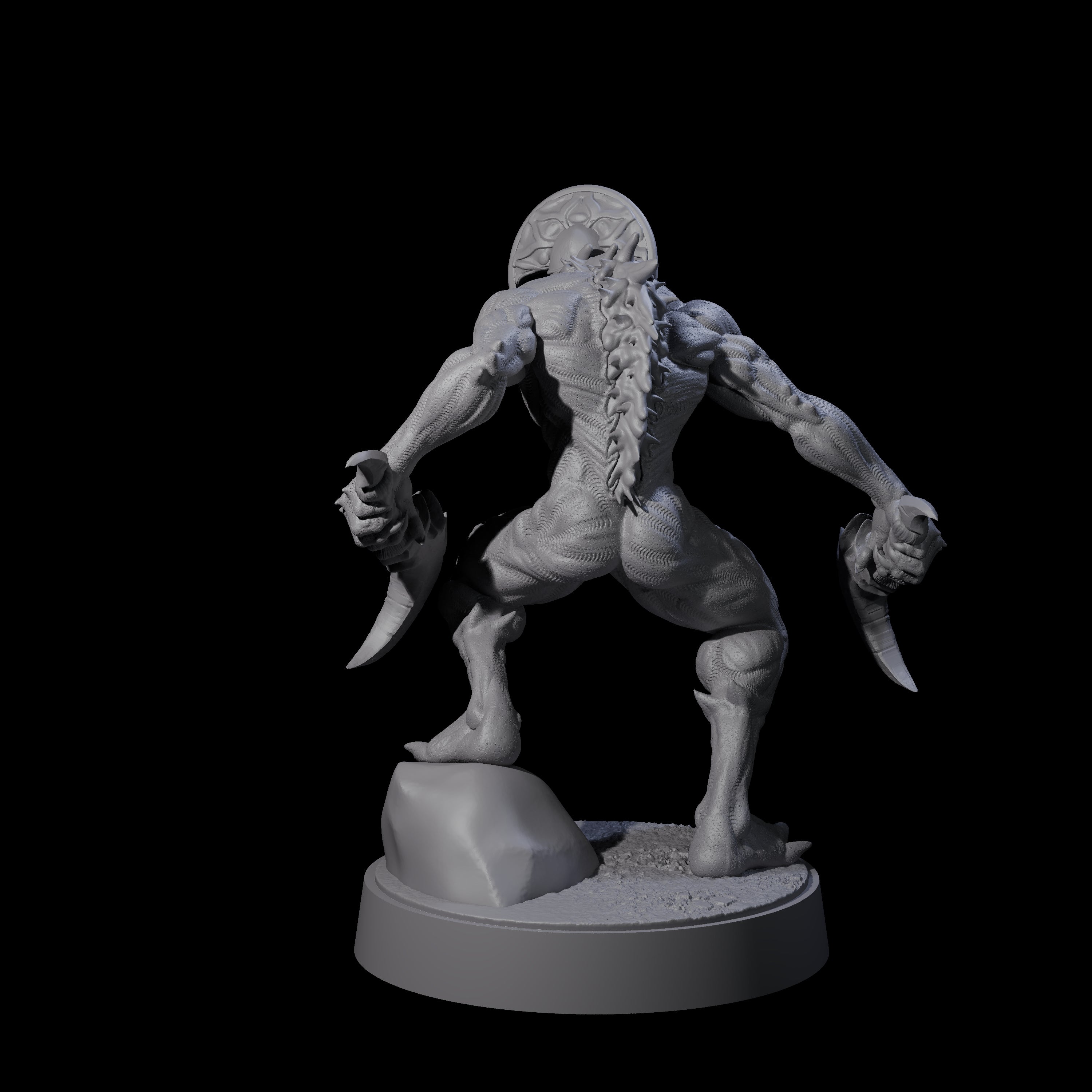 Sinuous Babau D Miniature for Dungeons and Dragons, Pathfinder or other TTRPGs