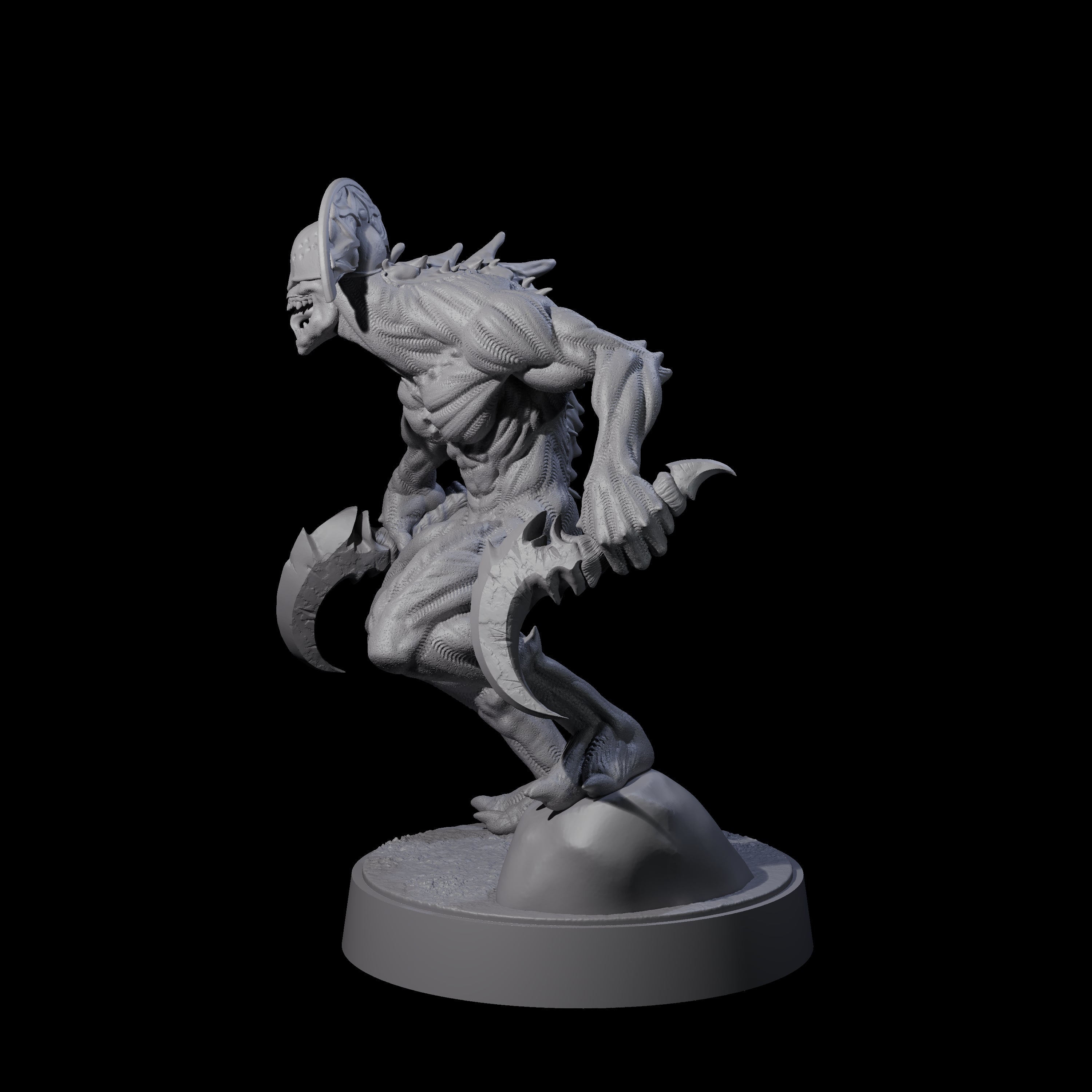 Sinuous Babau D Miniature for Dungeons and Dragons, Pathfinder or other TTRPGs