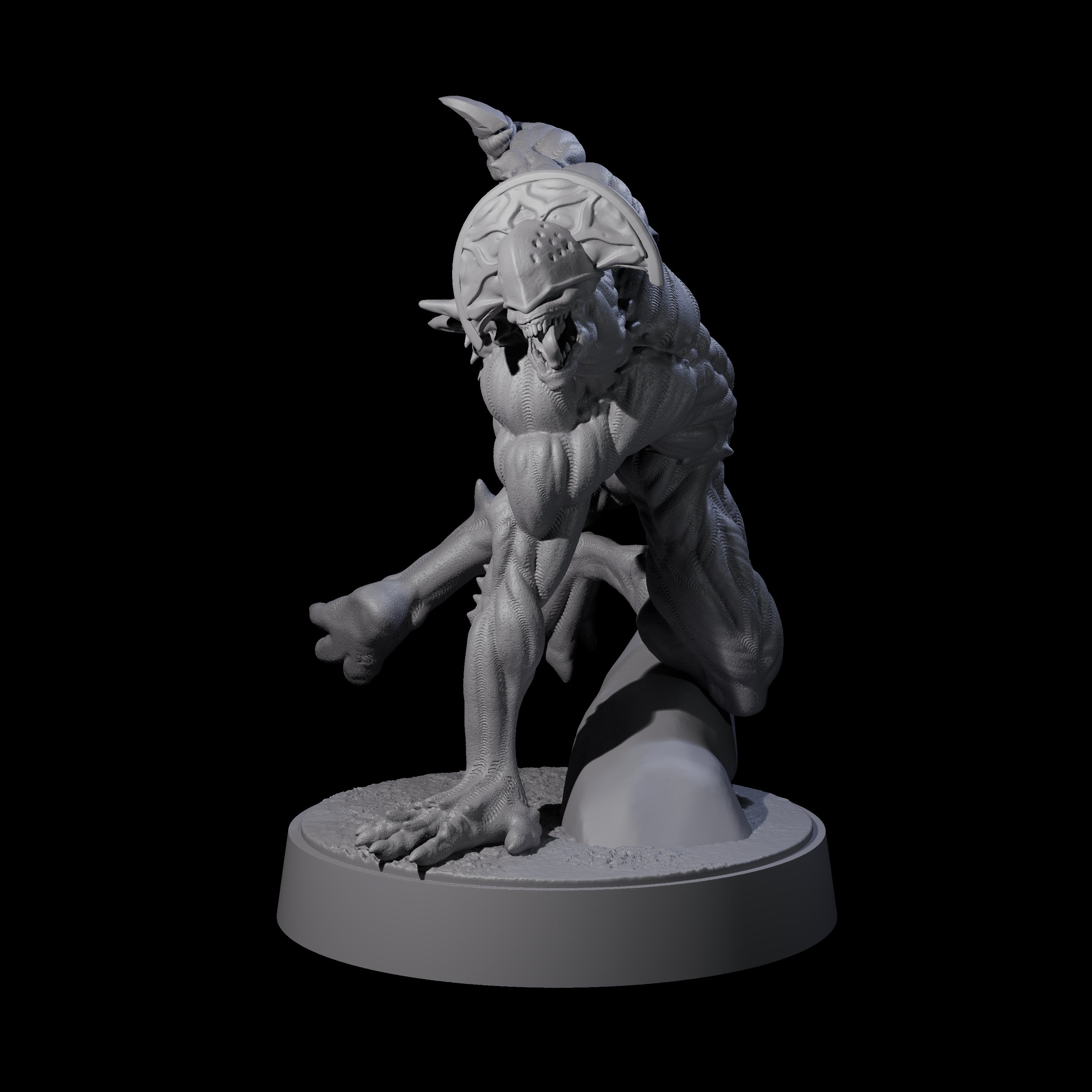 Sinuous Babau E Miniature for Dungeons and Dragons, Pathfinder or other TTRPGs