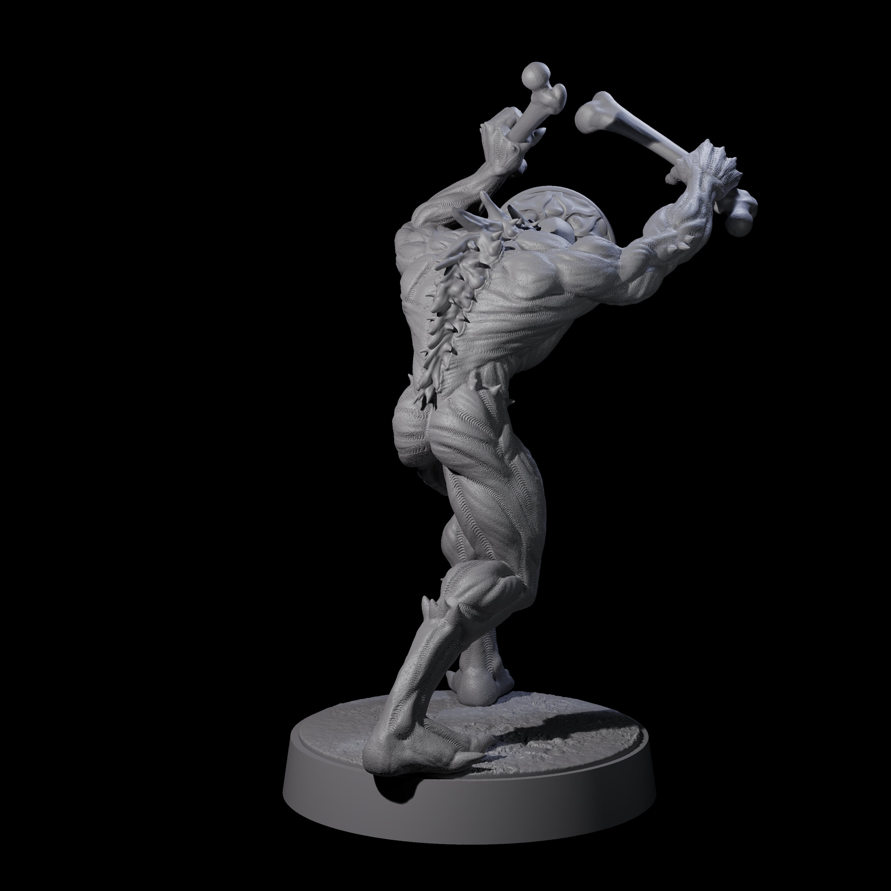 Sinuous Babau F Miniature for Dungeons and Dragons, Pathfinder or other TTRPGs