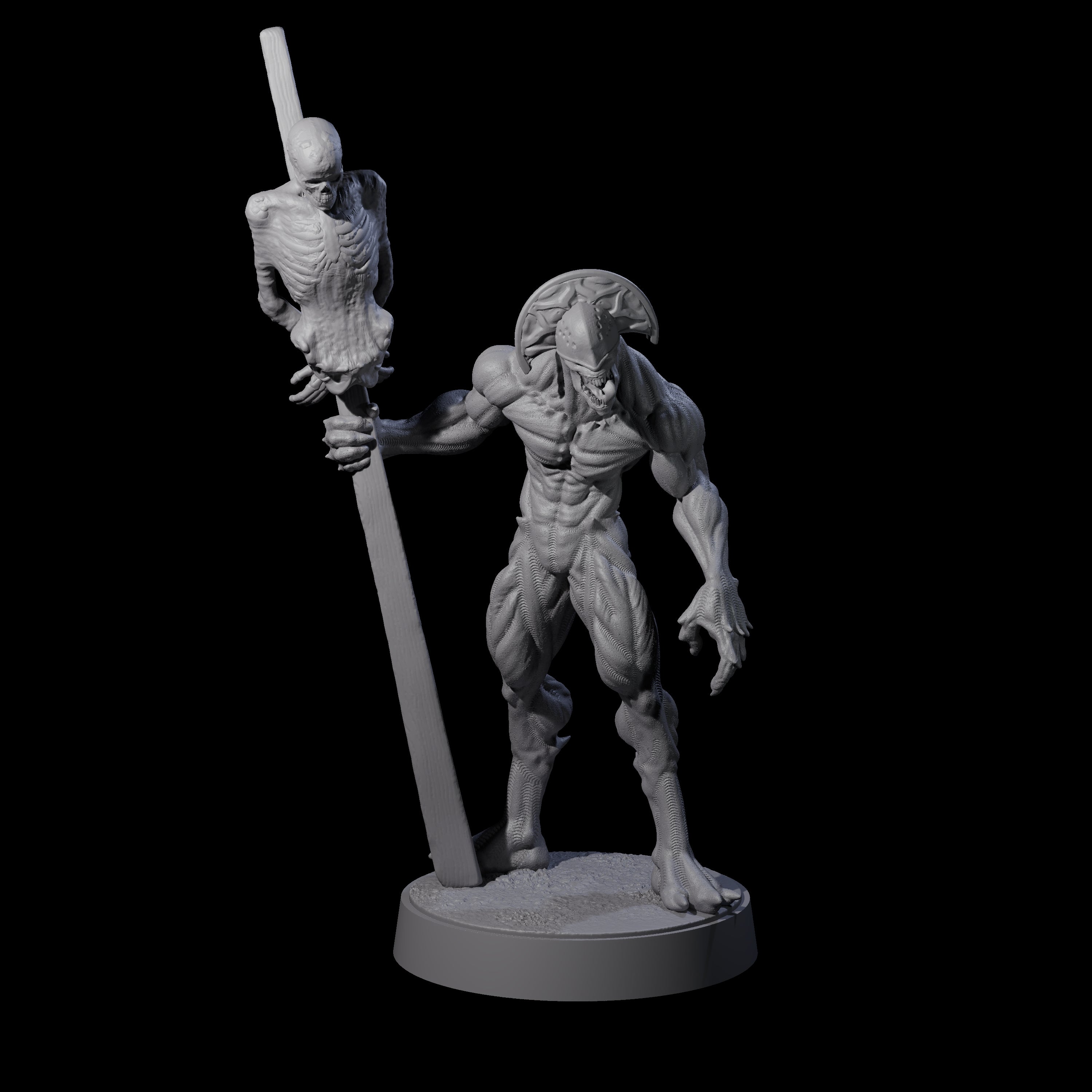 Sinuous Babau G Miniature for Dungeons and Dragons, Pathfinder or other TTRPGs