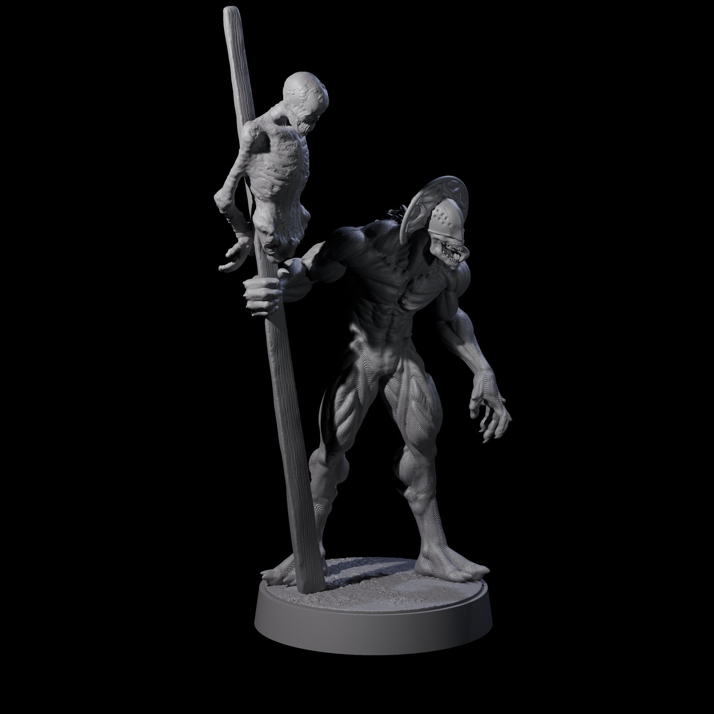 Sinuous Babau G Miniature for Dungeons and Dragons, Pathfinder or other TTRPGs