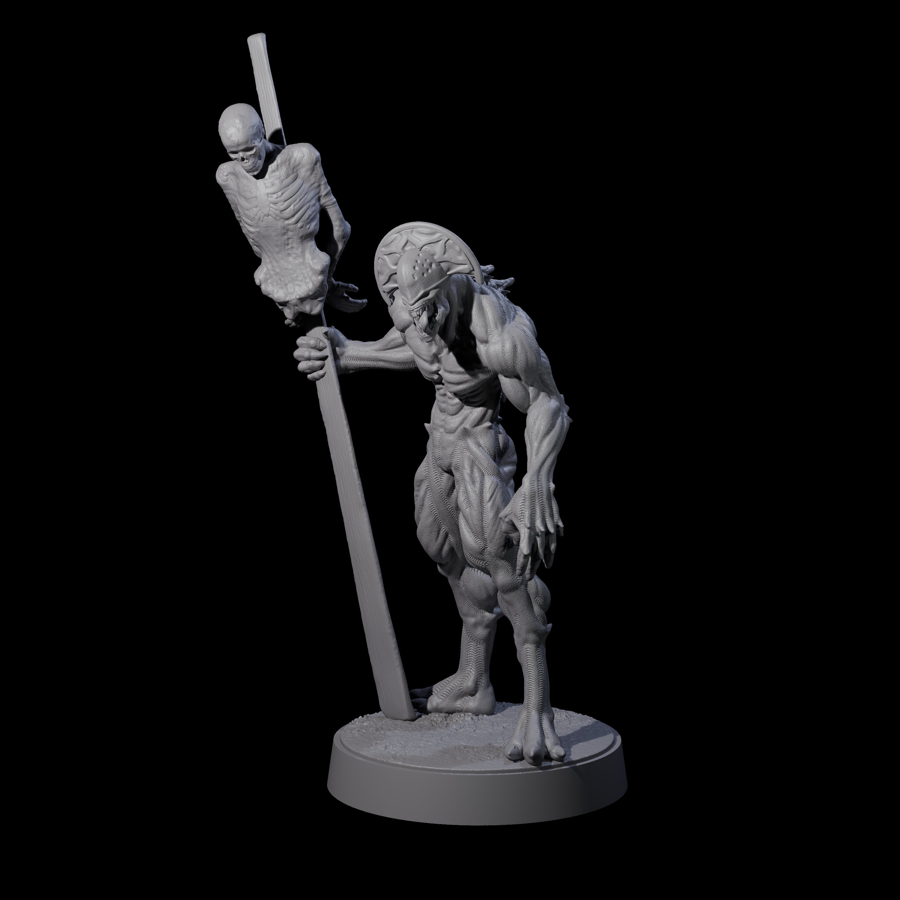 Sinuous Babau G Miniature for Dungeons and Dragons, Pathfinder or other TTRPGs