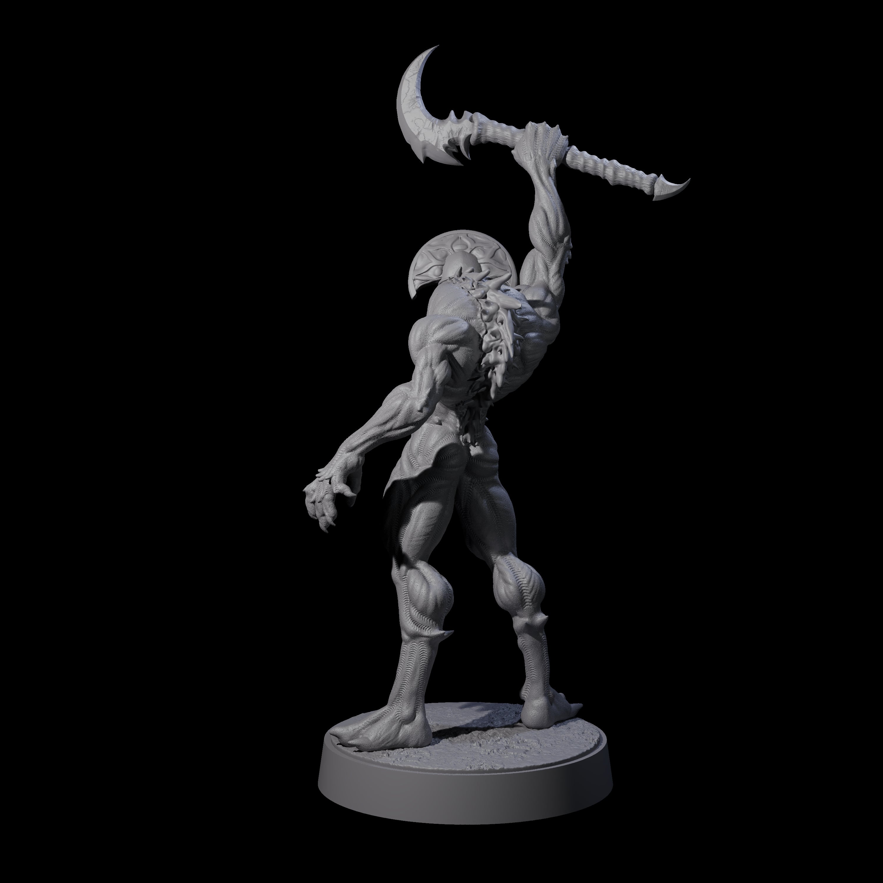 Sinuous Babau H Miniature for Dungeons and Dragons, Pathfinder or other TTRPGs