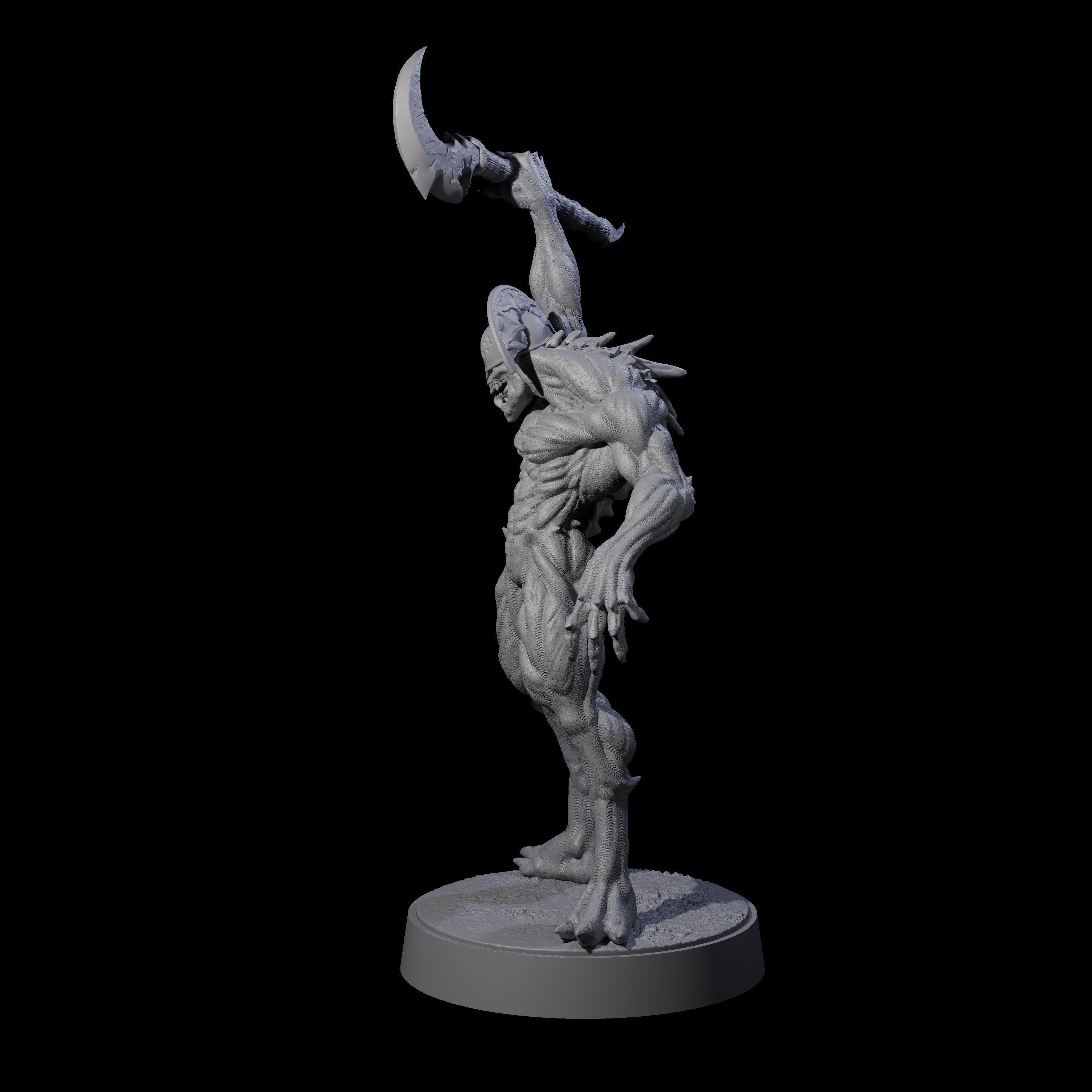 Sinuous Babau H Miniature for Dungeons and Dragons, Pathfinder or other TTRPGs