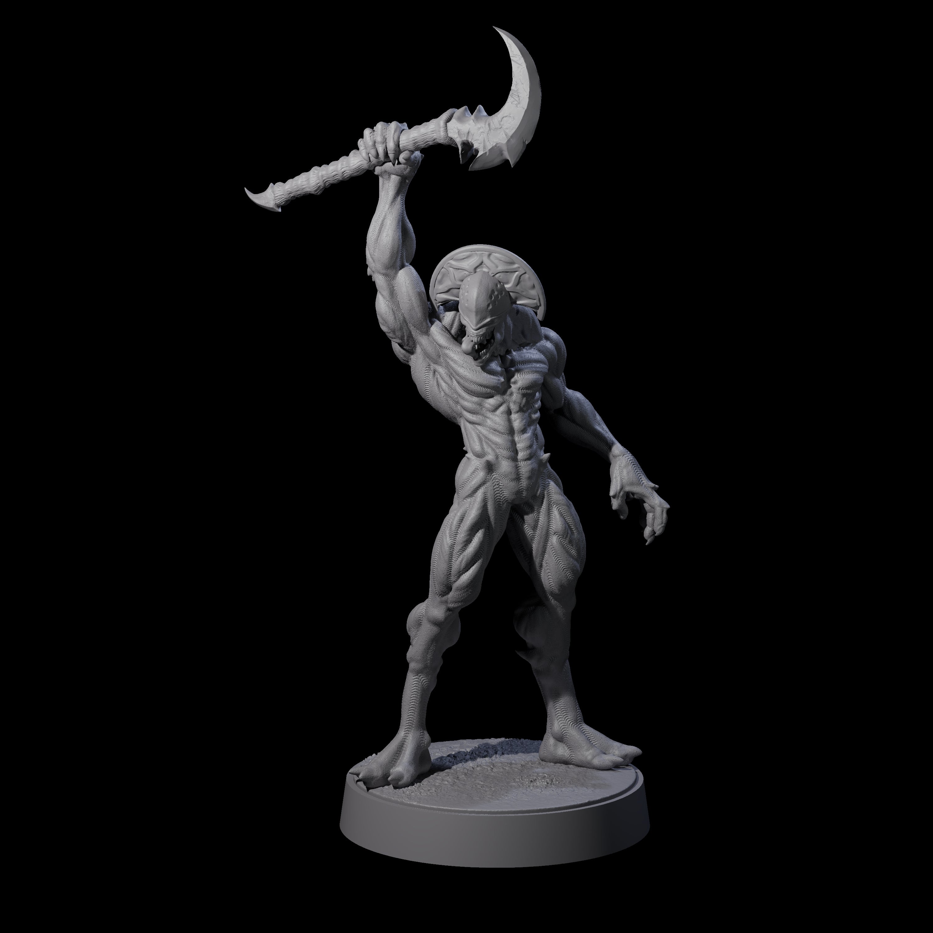 Sinuous Babau H Miniature for Dungeons and Dragons, Pathfinder or other TTRPGs