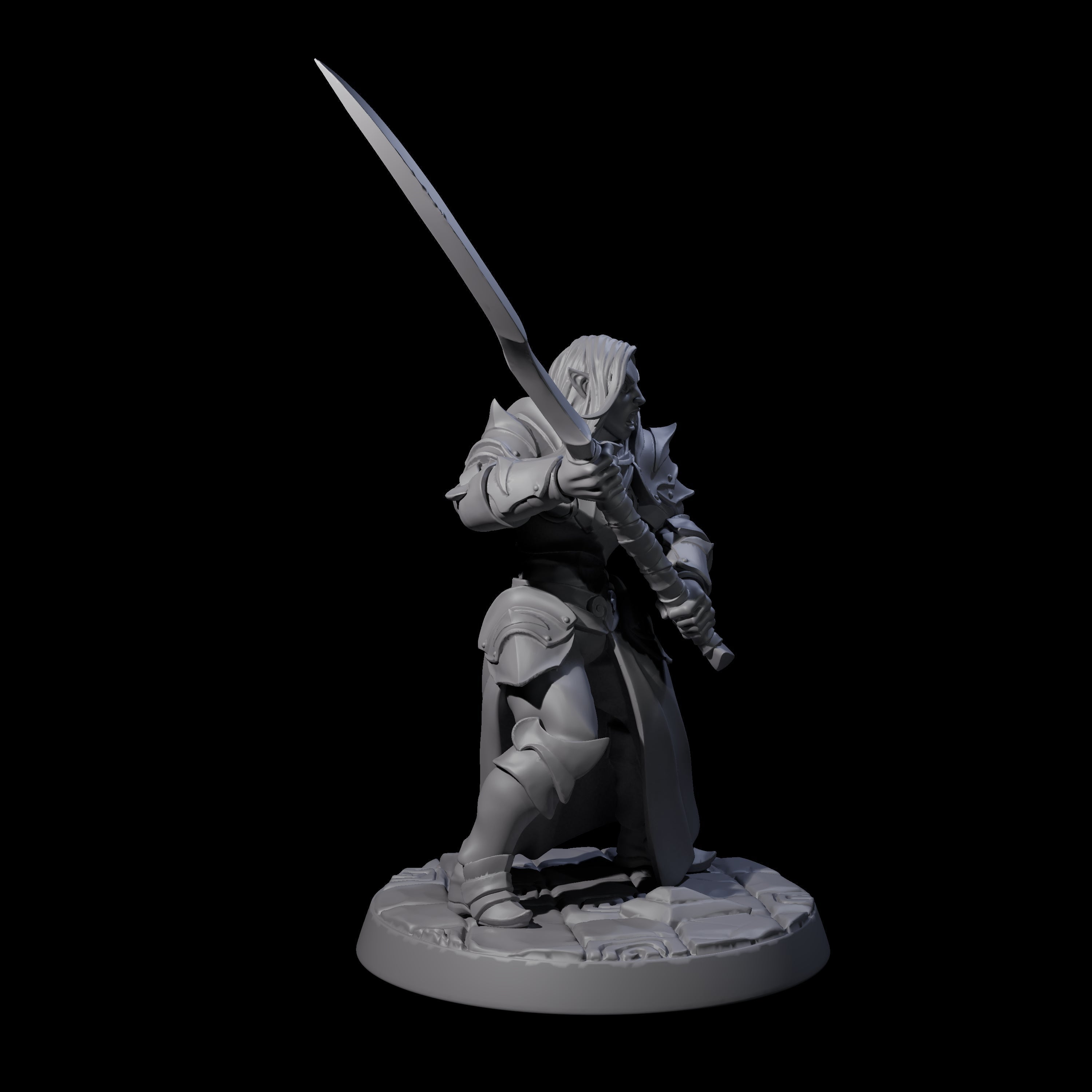 Six Cunning Drow Miniature for Dungeons and Dragons, Pathfinder or other TTRPGs