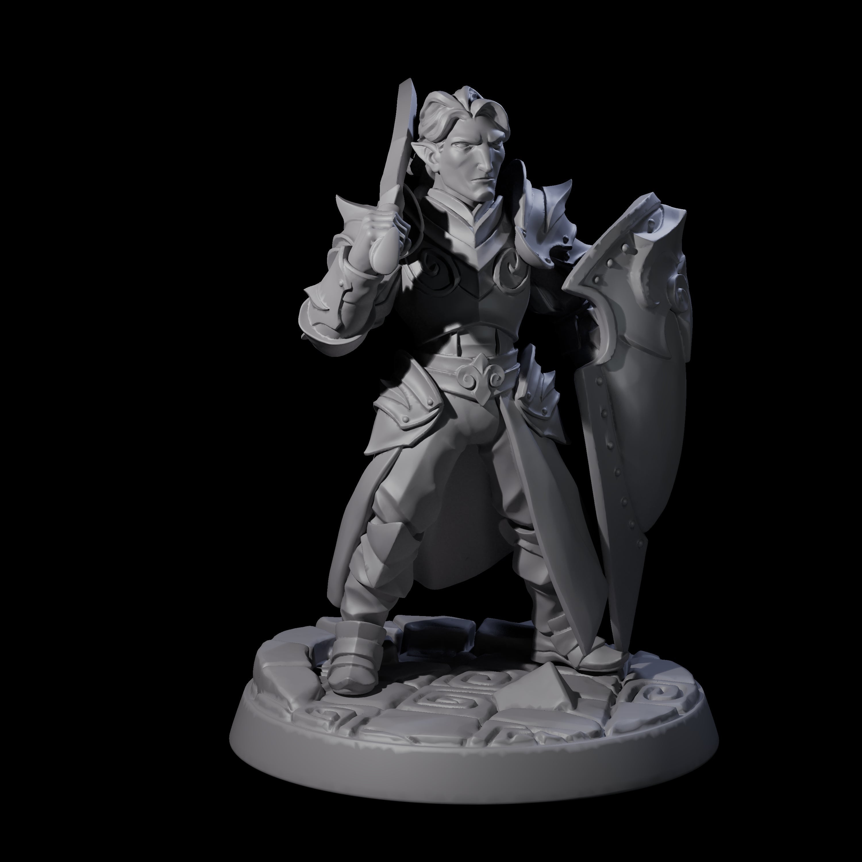 Six Cunning Drow Miniature for Dungeons and Dragons, Pathfinder or other TTRPGs