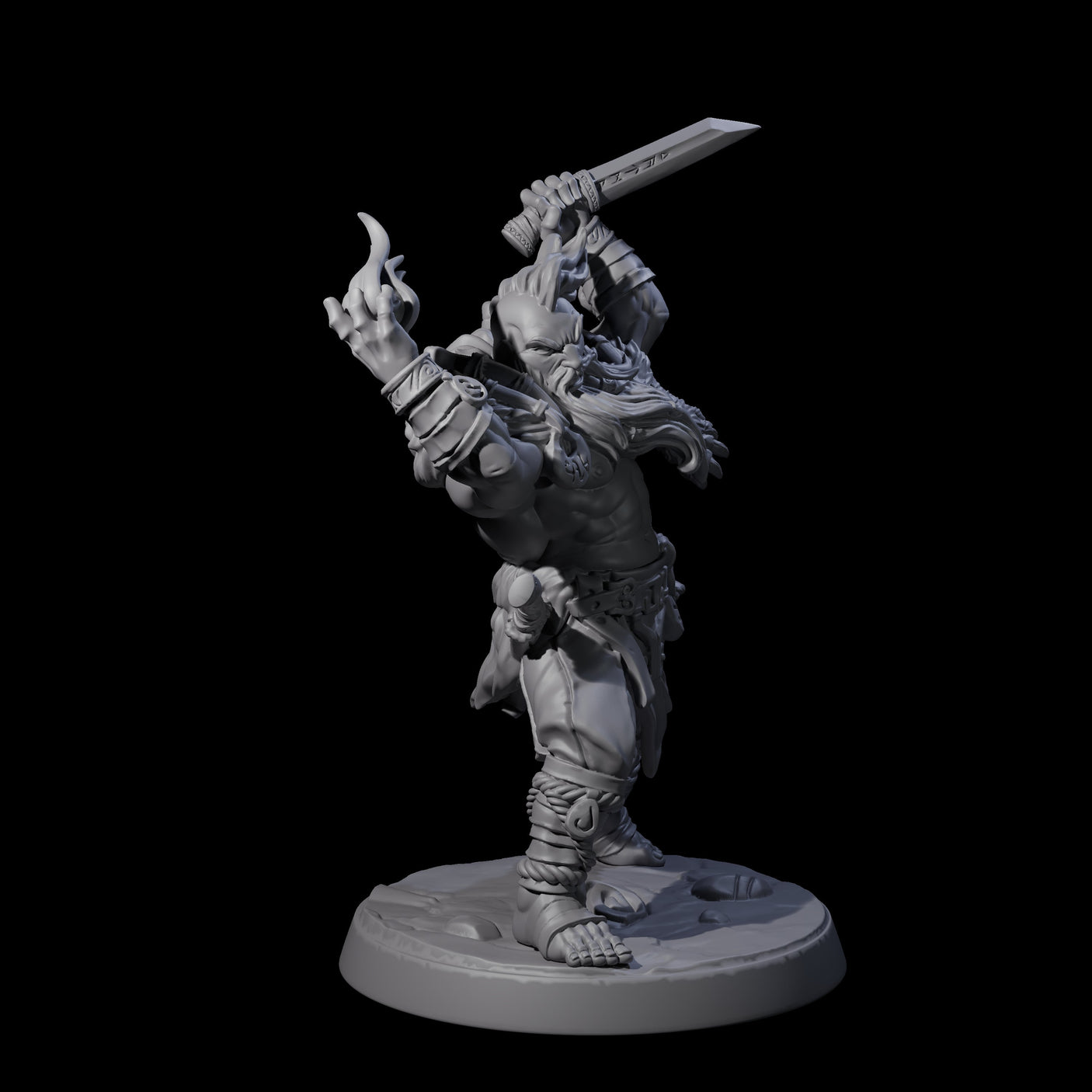 Six Cunning Northmen Rogues and Wizards Miniature for Dungeons and Dragons, Pathfinder or other TTRPGs