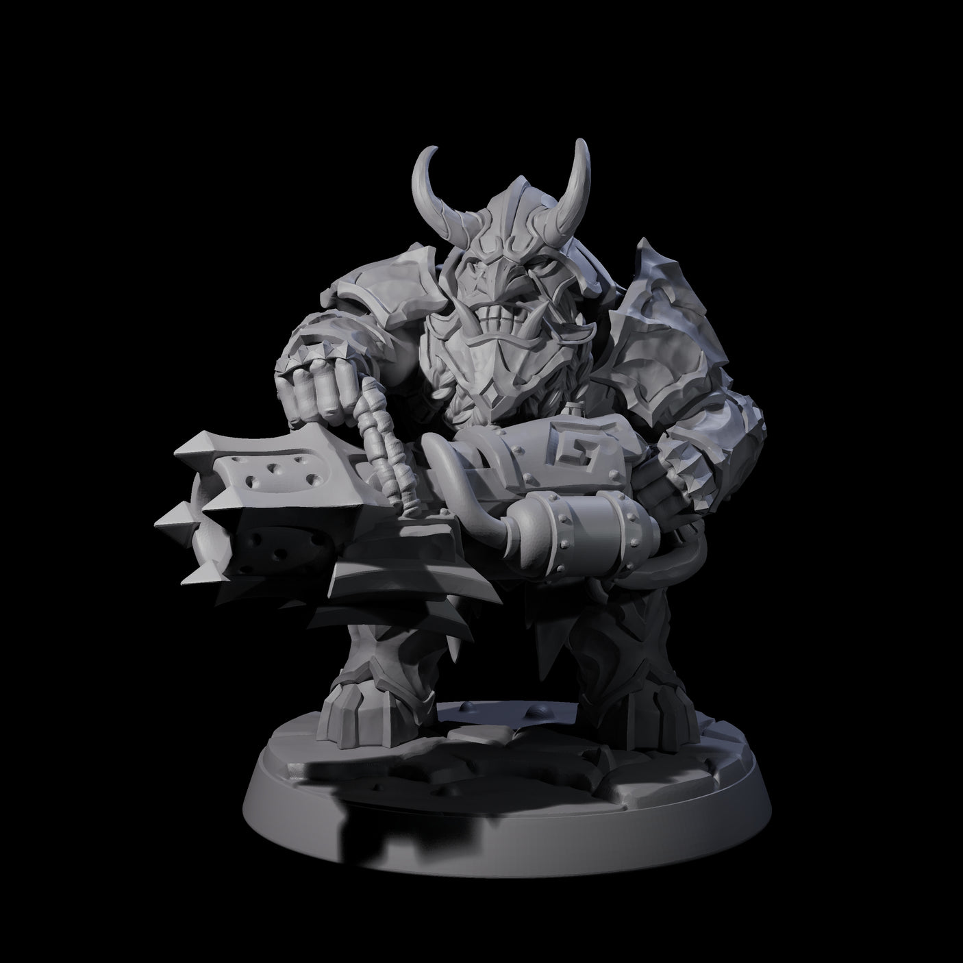 Six Deepcrust Dwarves Miniature for Dungeons and Dragons, Pathfinder or other TTRPGs