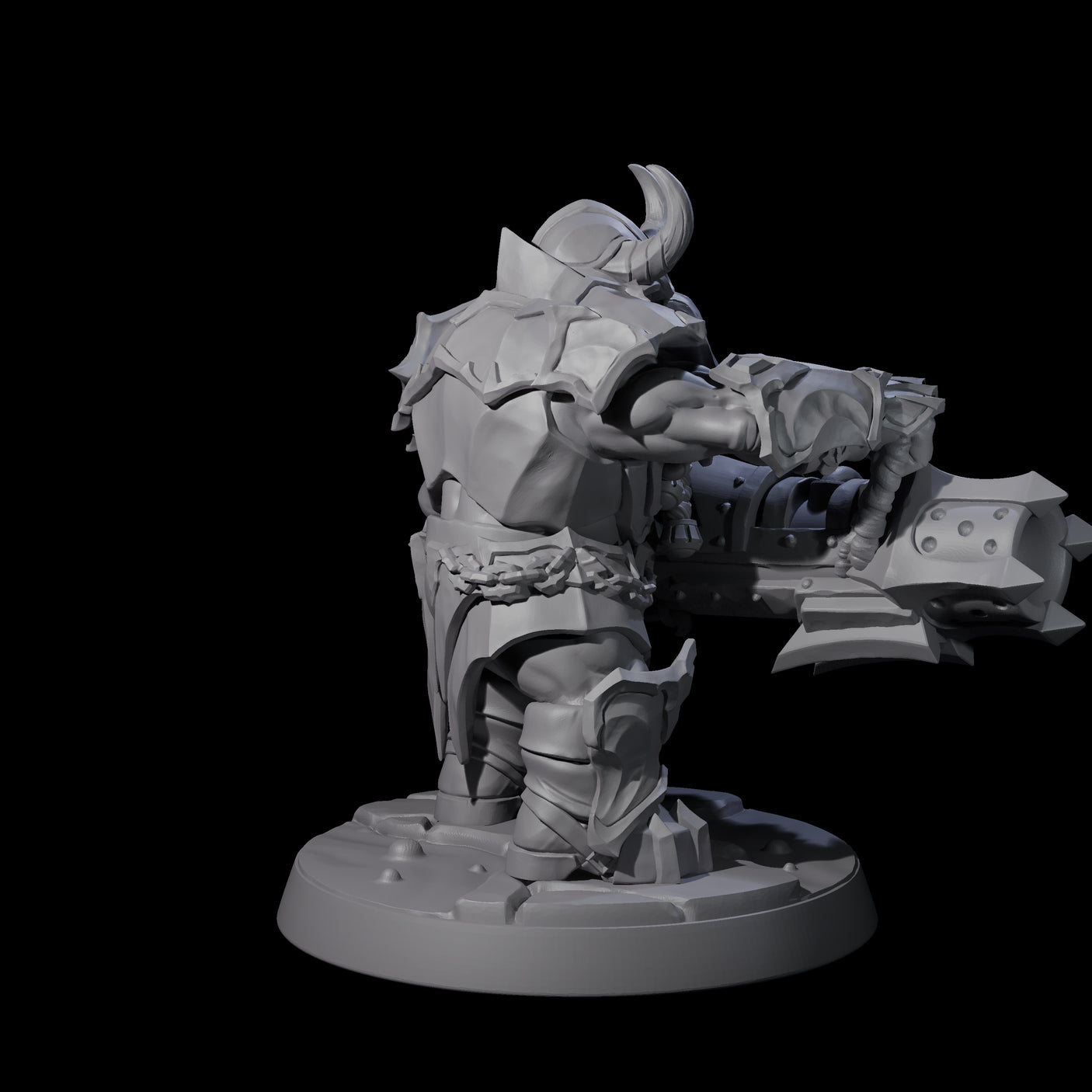 Six Deepcrust Dwarves Miniature for Dungeons and Dragons, Pathfinder or other TTRPGs