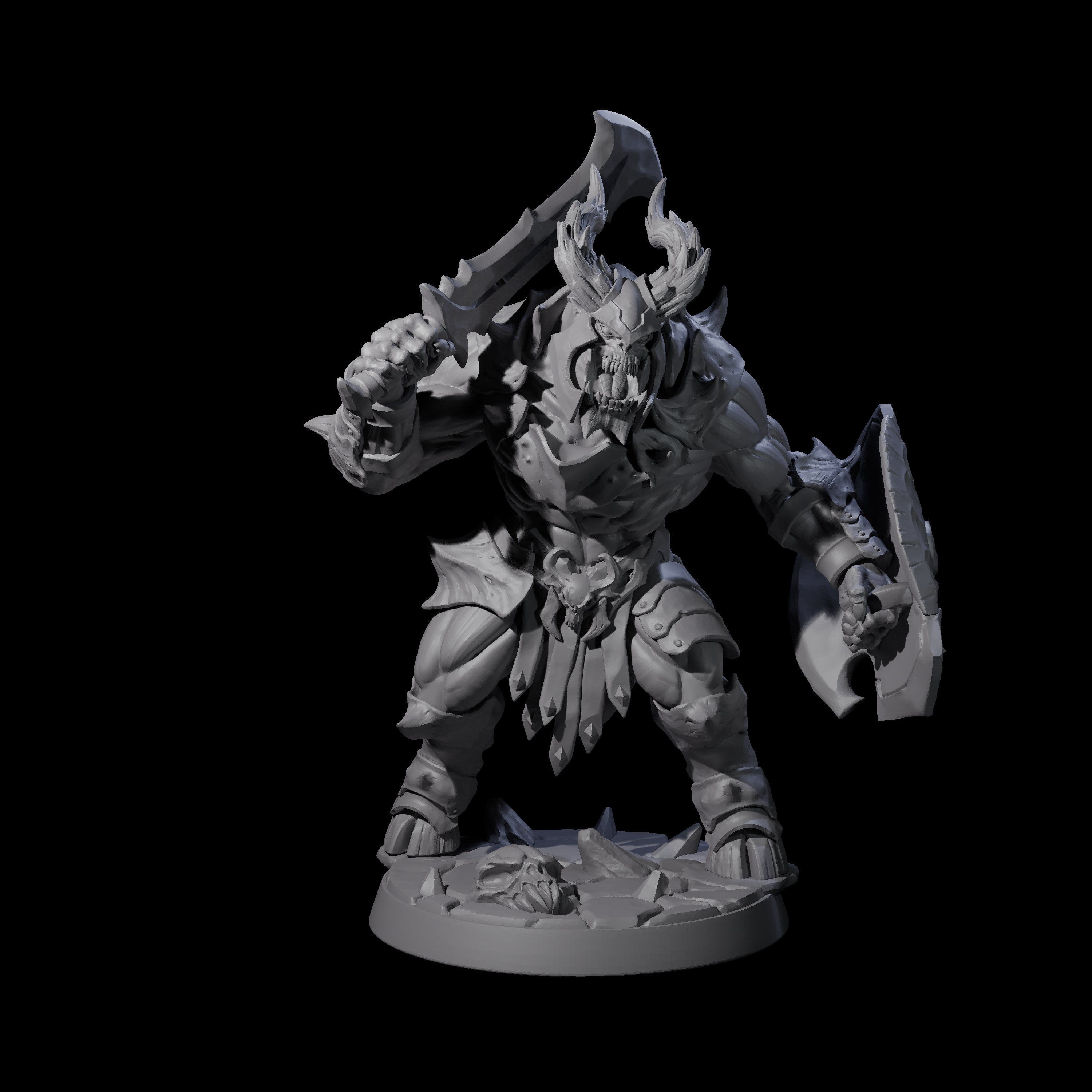 Six Demonic Ravagers Miniature for Dungeons and Dragons, Pathfinder or other TTRPGs