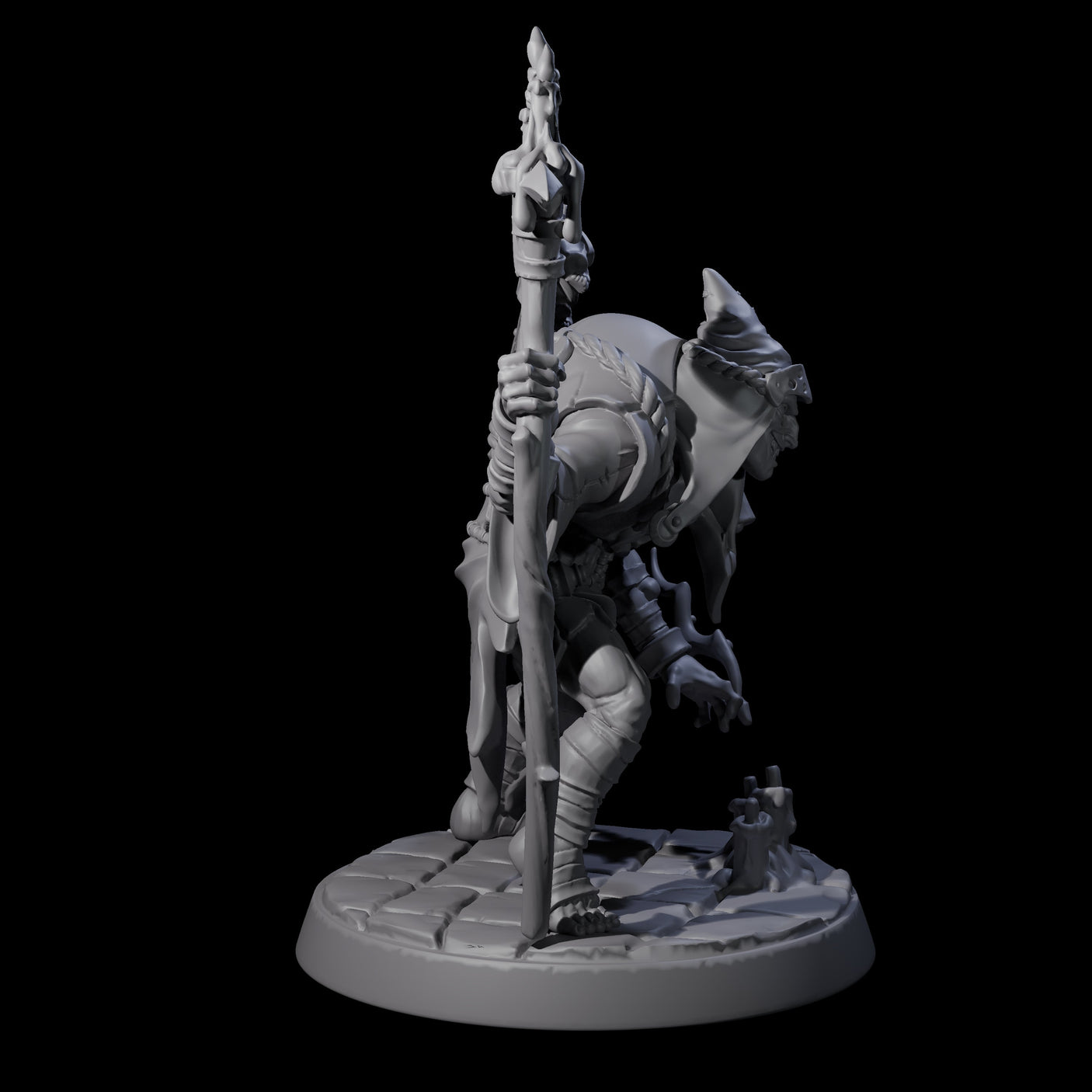 Six Filth Cultists Miniature for Dungeons and Dragons, Pathfinder or other TTRPGs