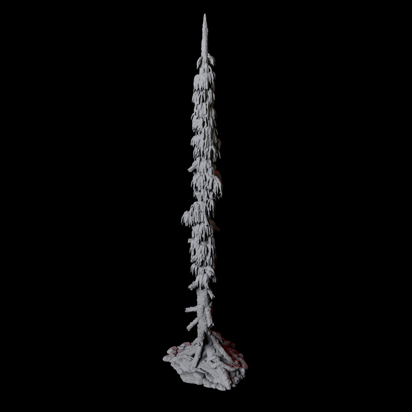 Six Infected Trees Miniature for Dungeons and Dragons, Pathfinder or other TTRPGs