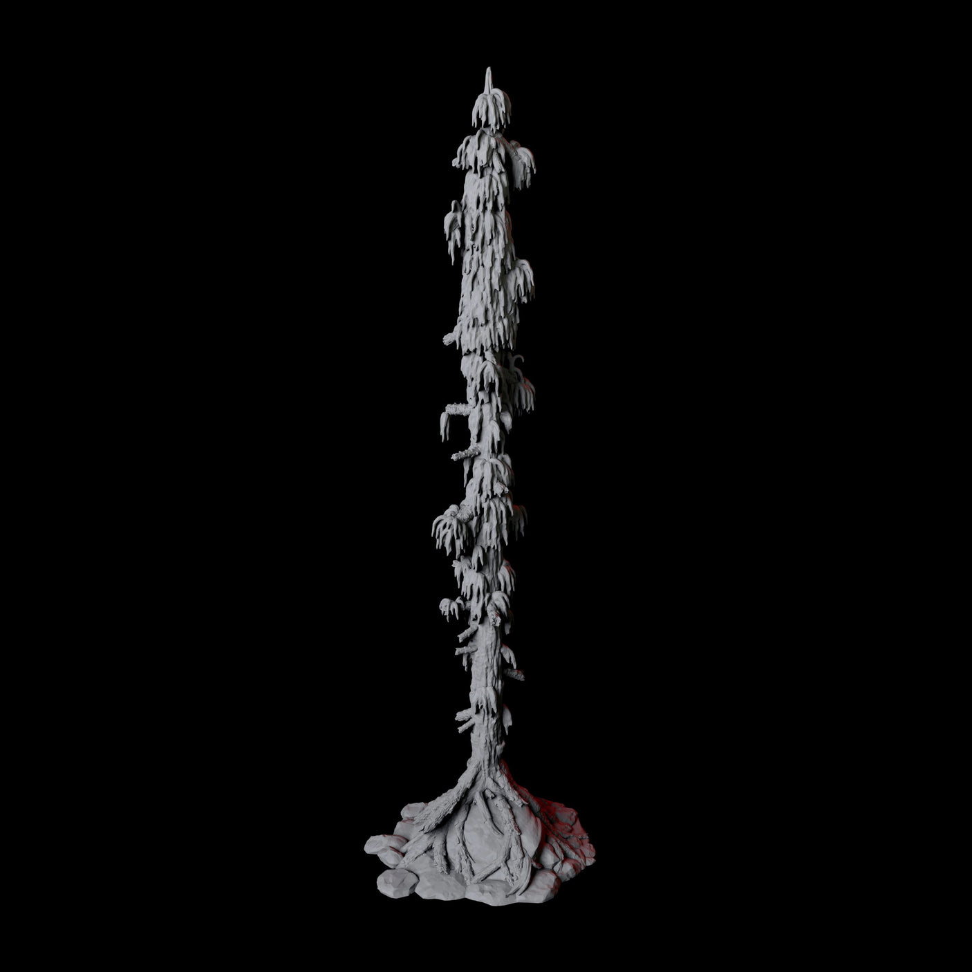Six Infected Trees Miniature for Dungeons and Dragons, Pathfinder or other TTRPGs