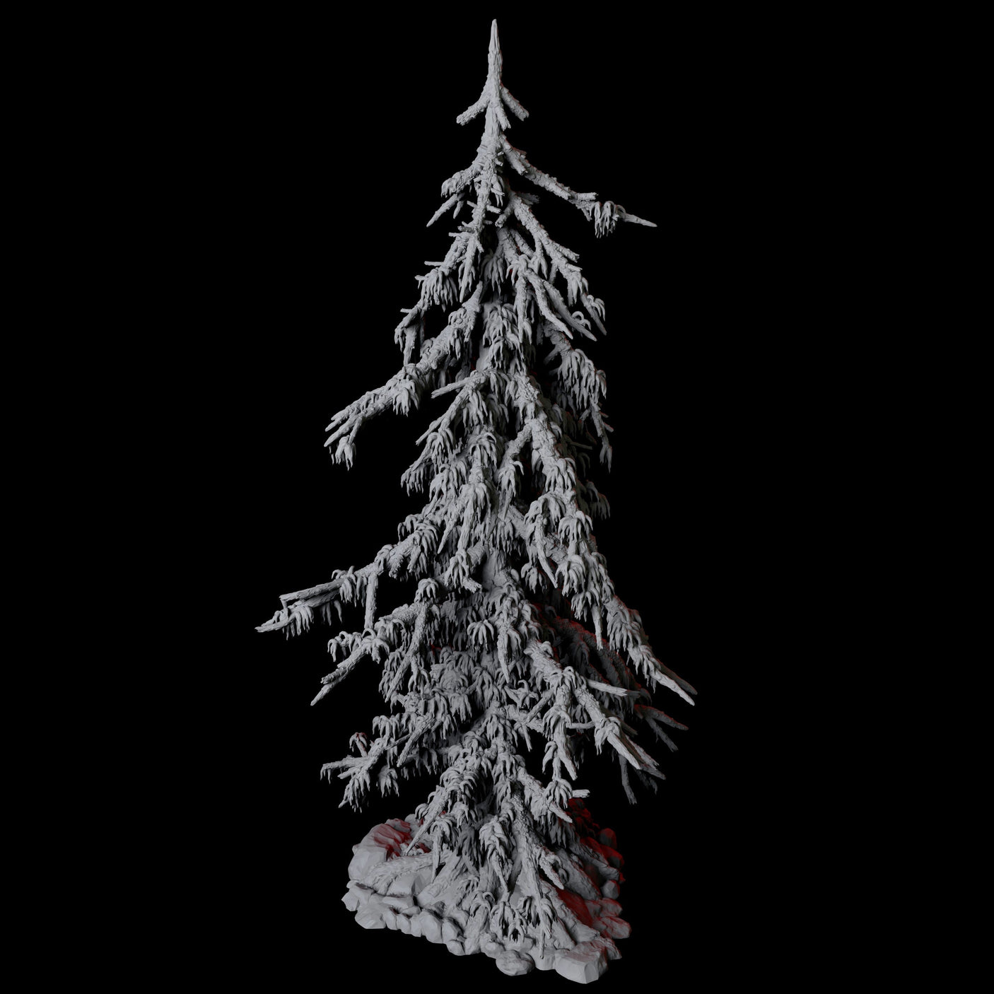 Six Infected Trees Miniature for Dungeons and Dragons, Pathfinder or other TTRPGs