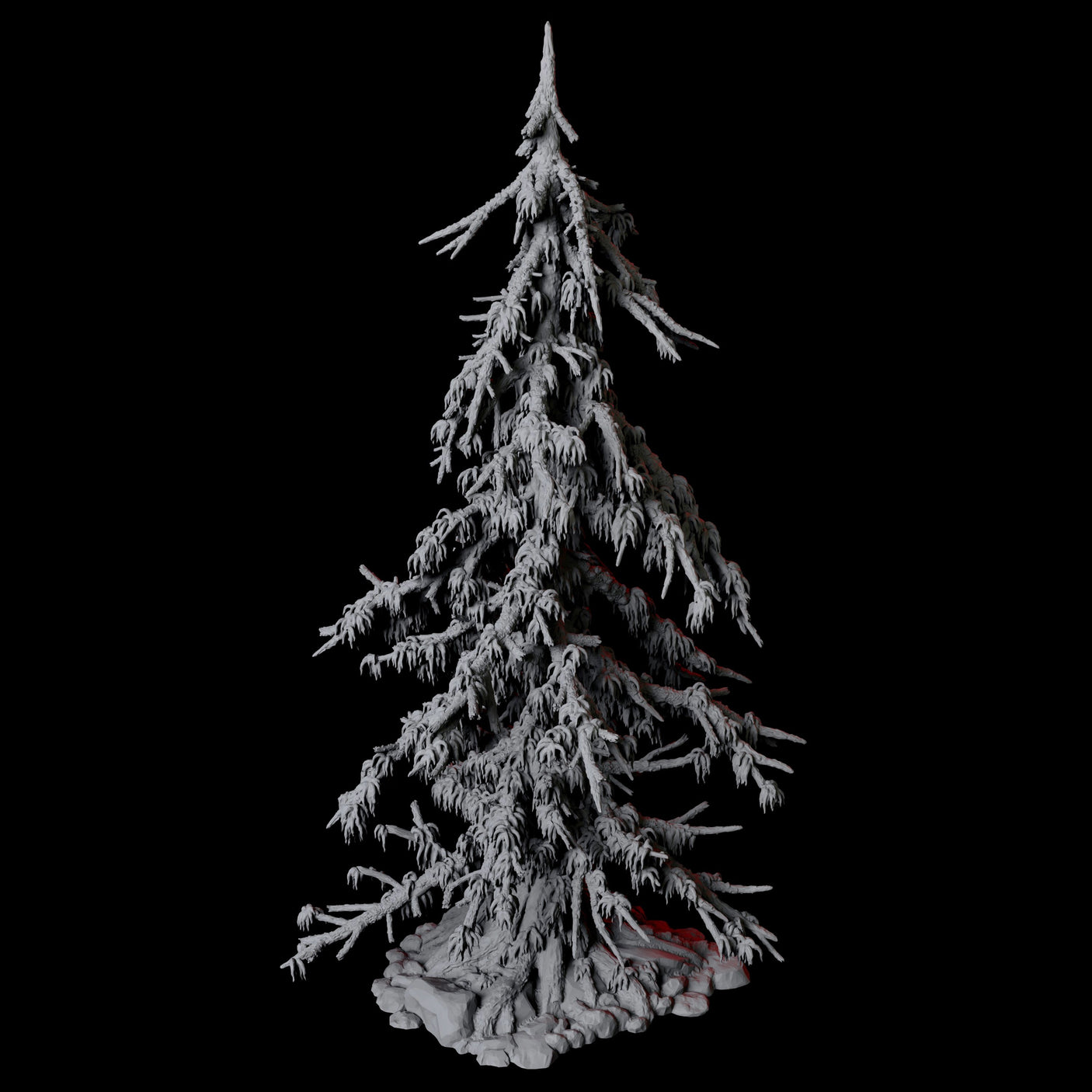 Six Infected Trees Miniature for Dungeons and Dragons, Pathfinder or other TTRPGs