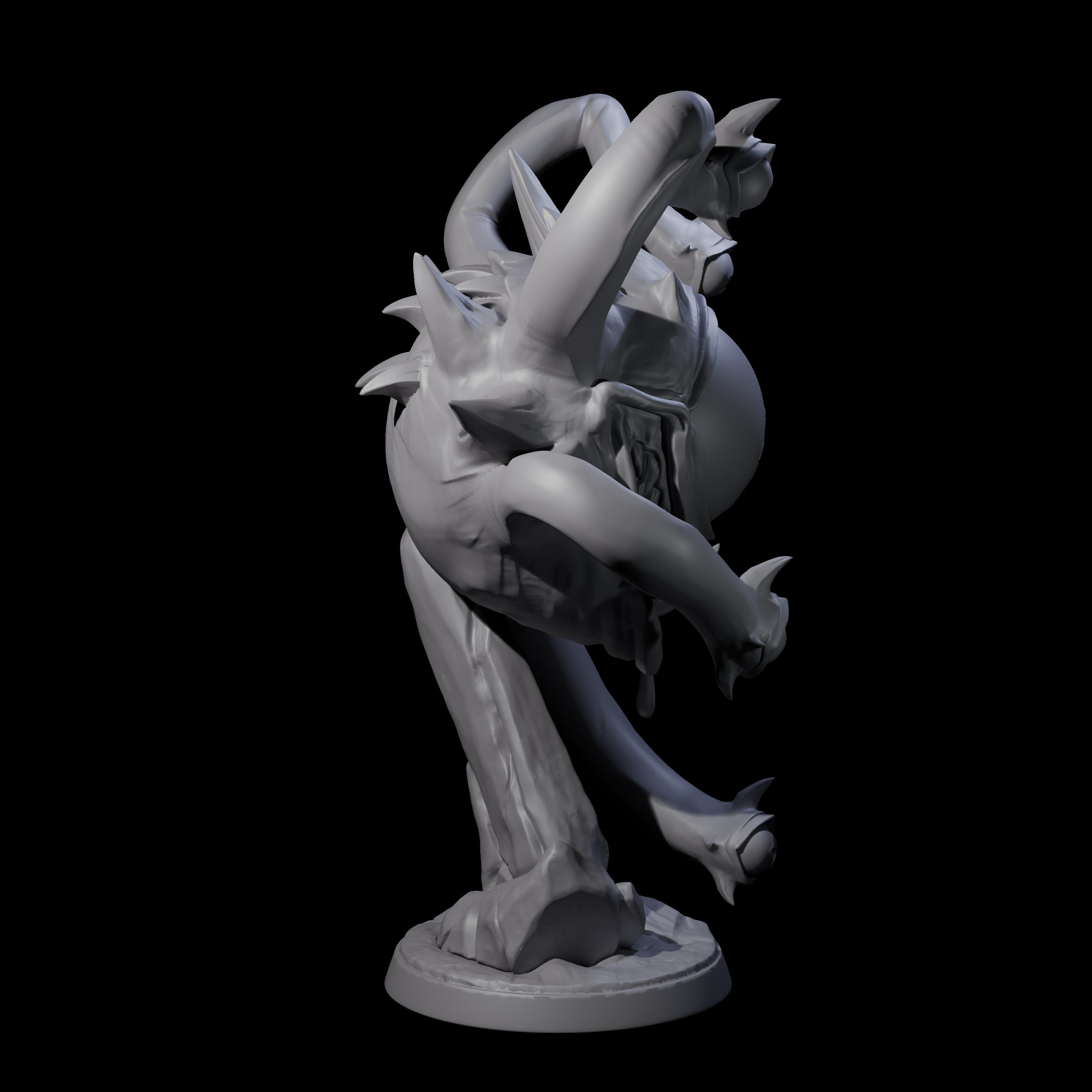 Six Insane Spectators Miniature for Dungeons and Dragons, Pathfinder or other TTRPGs