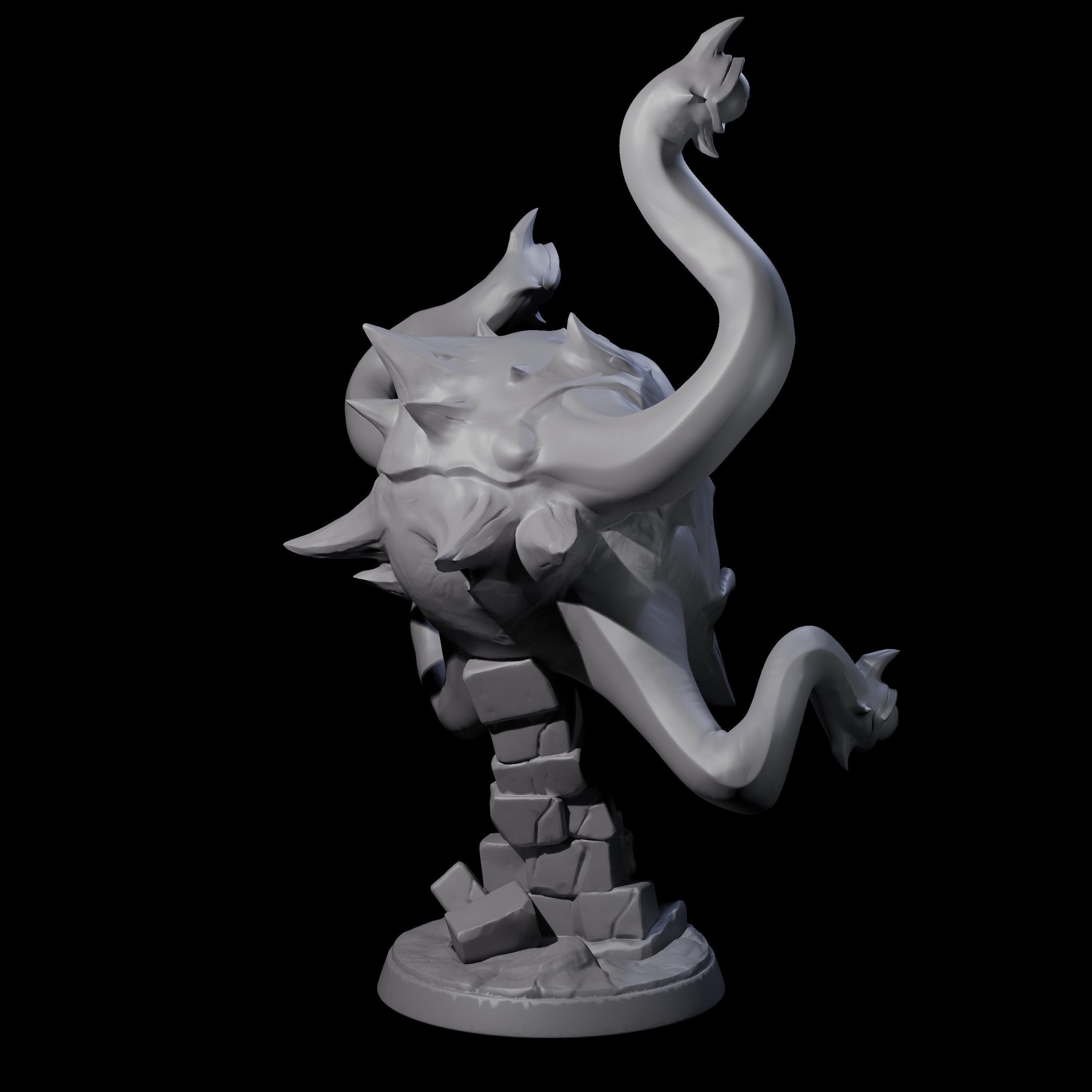 Six Insane Spectators Miniature for Dungeons and Dragons, Pathfinder or other TTRPGs