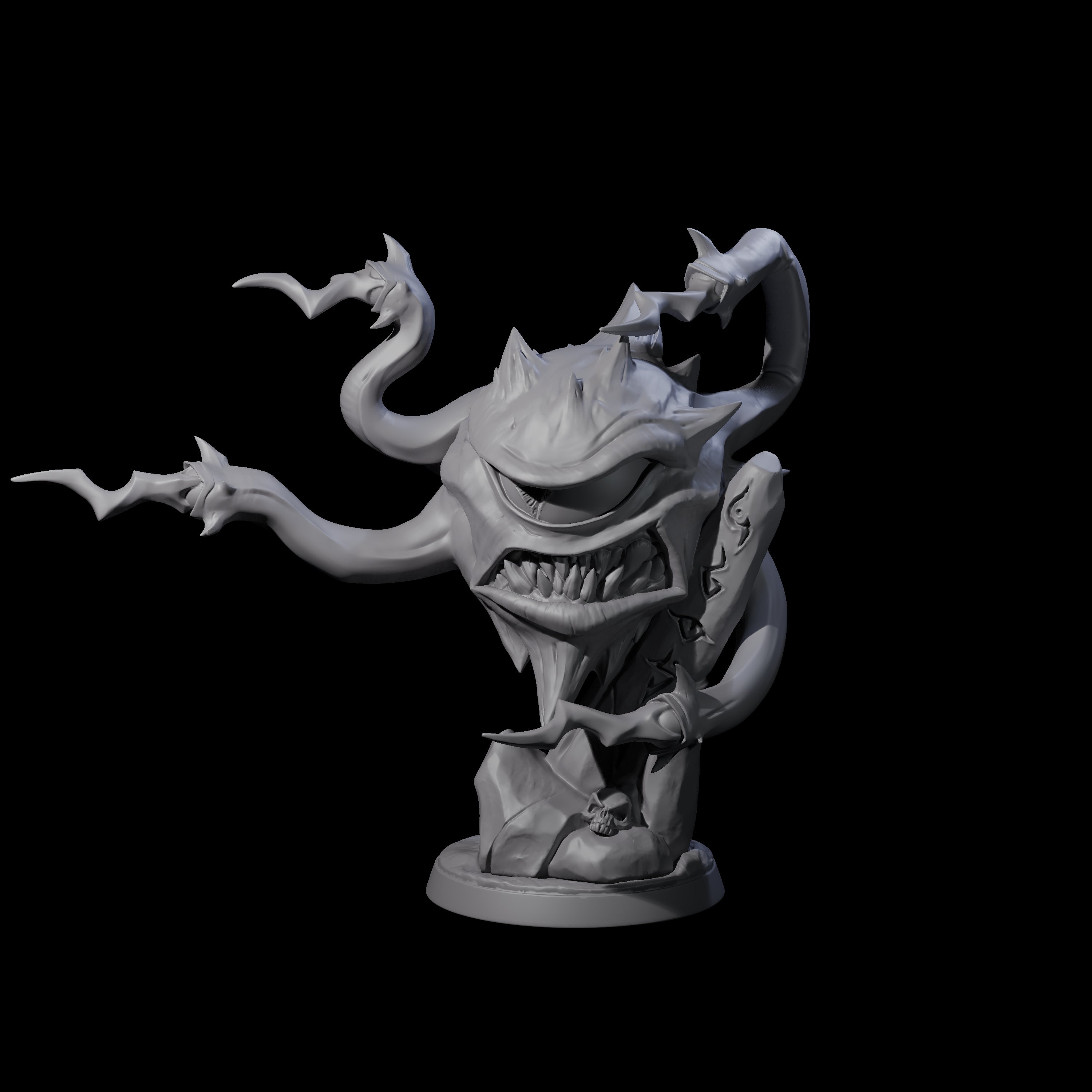 Six Insane Spectators Miniature for Dungeons and Dragons, Pathfinder or other TTRPGs